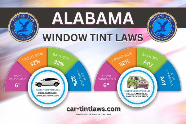 ALABAMA WINDOW TINT LAWS