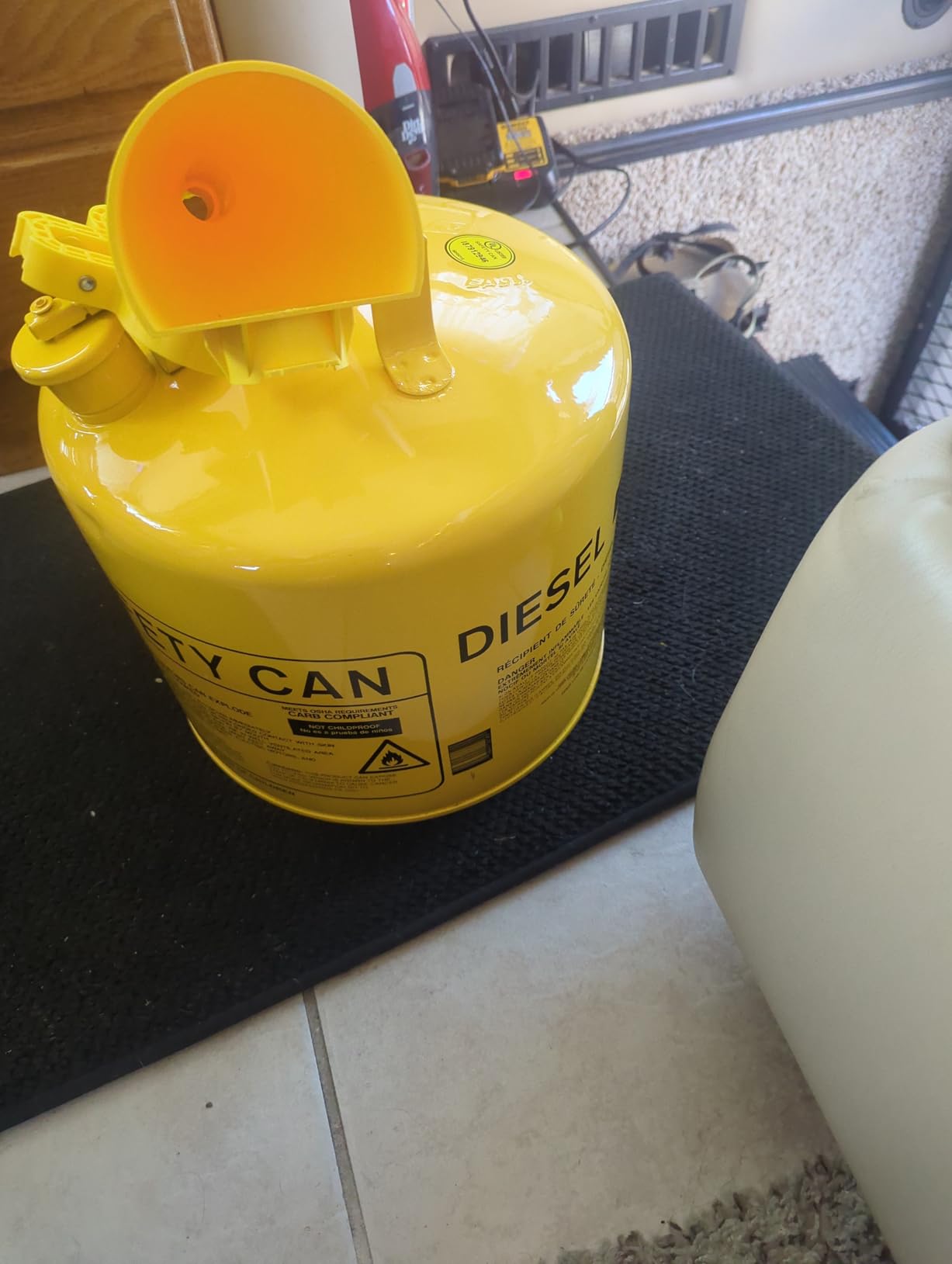Eagle 5 Gallon Type I Red Safety Gas Can for Gasoline customer photo 1