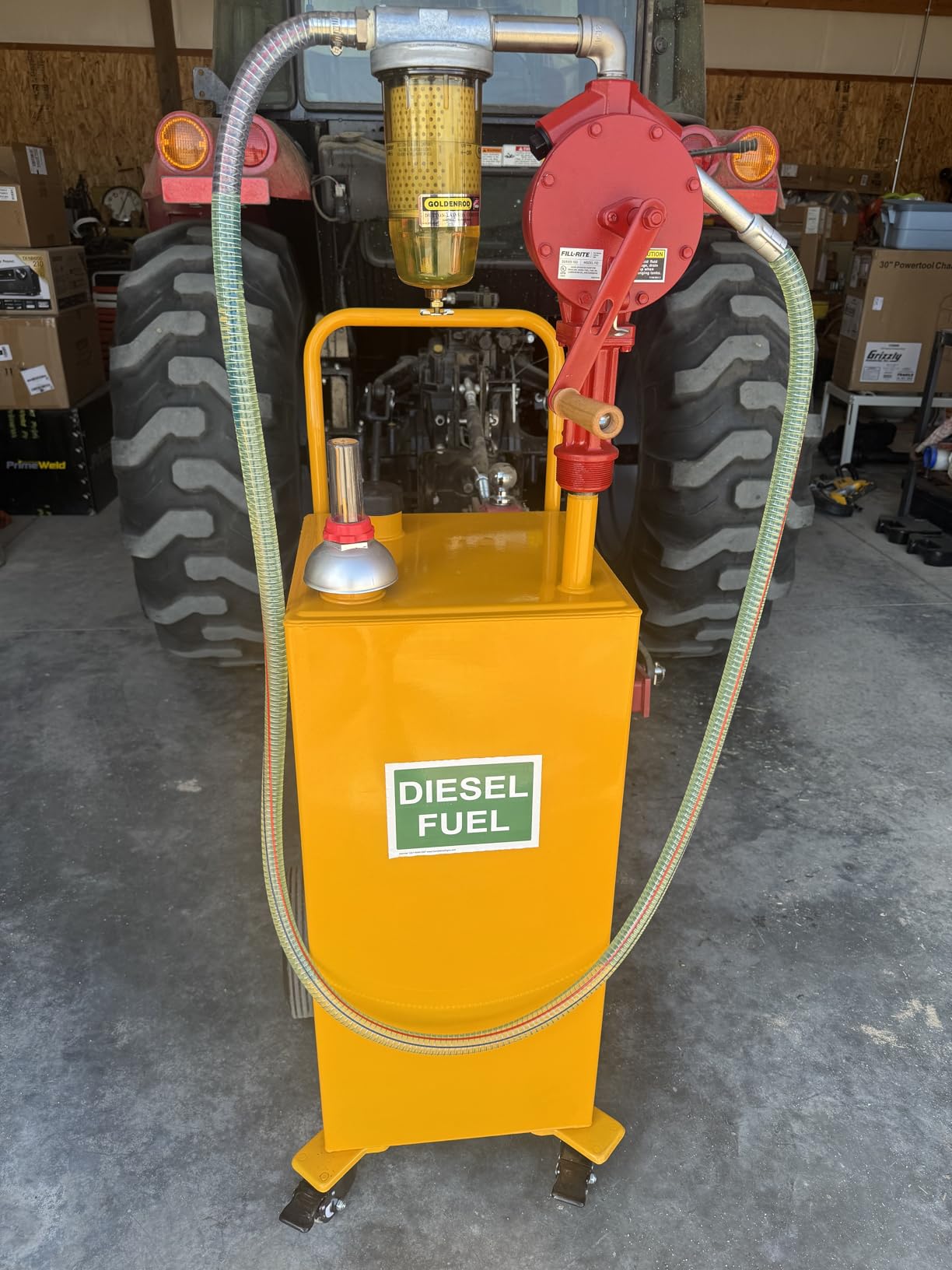 Dutton-Lainson Company - GOLDENROD 496-3/4 Water Block Filter (56591) - See-Through Bowl Fuel Tank Filter with Durable Zinc Die-Cast 3/4