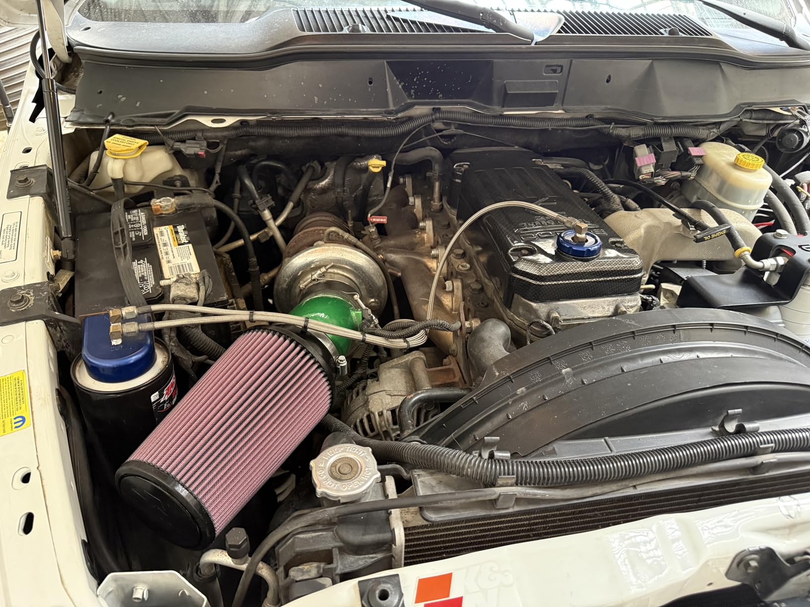 K&N High-Flow Original Lifetime Universal Clamp-On Air Filter: High Performance, Premium, Washable: Flange Diameter: 4 In, Filter Height: 9 In, Flange Length: 1.75 In, Shape: Round Tapered, RE-0870 customer photo 1