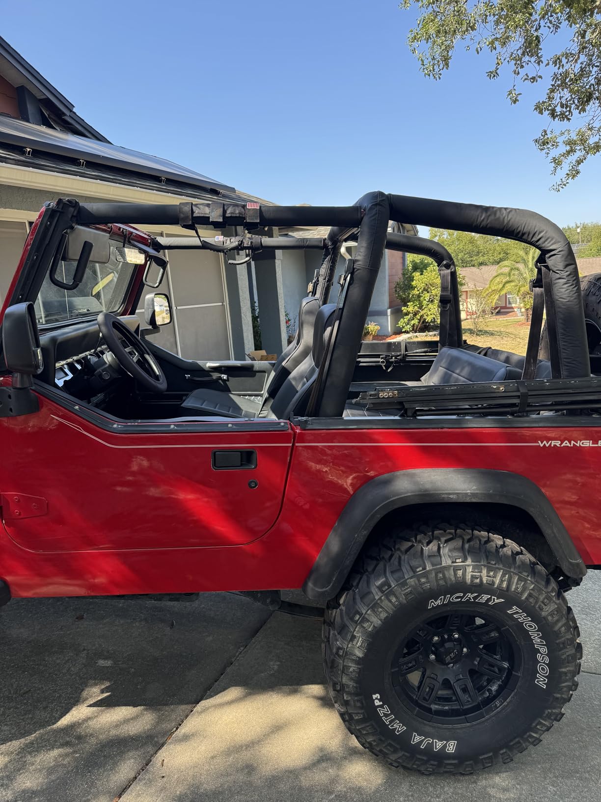 Bestop Sport Bar Cover - Jeep '92-95 Wrangler YJ (Black Denim) customer photo 2