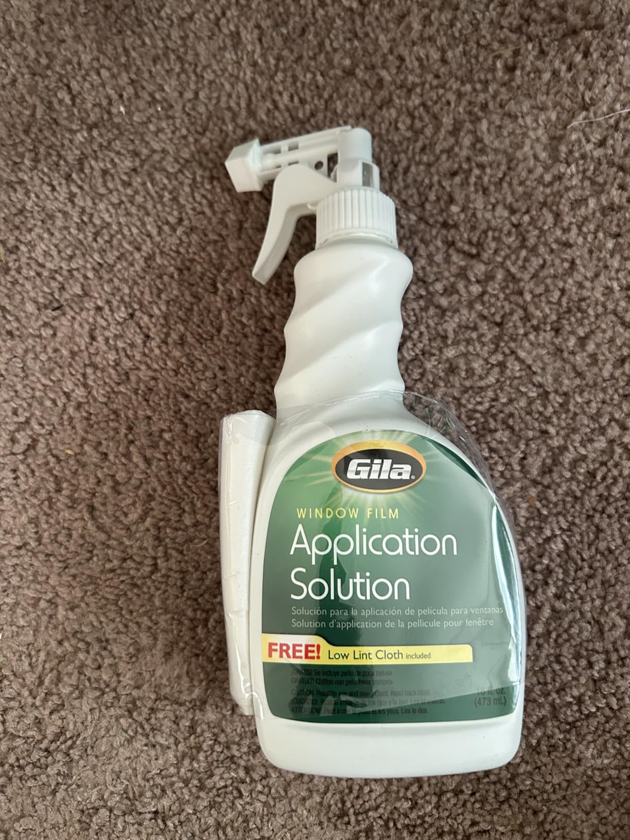 Gila Window Film Application Solution DIY Installation, 16 fl. oz customer photo 1