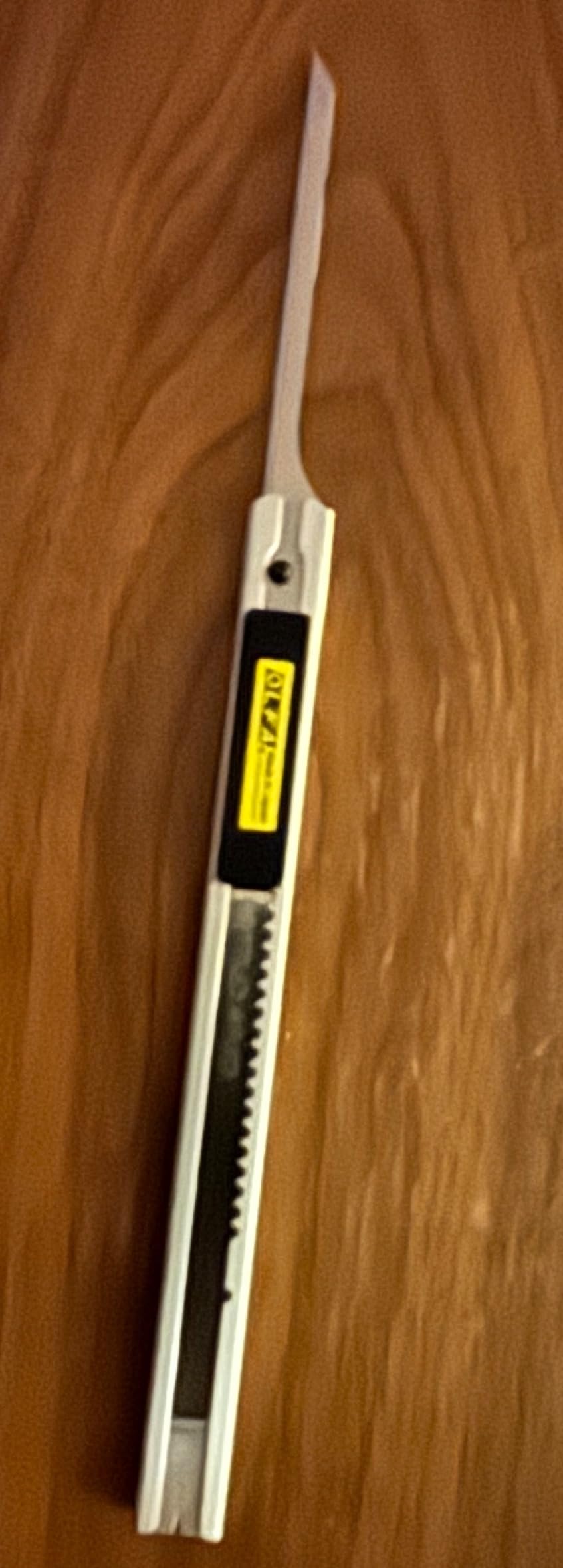 OLFA 9mm Stainless-Steel Utility Knife (SVR-2) - Multi-Purpose Retractable Precision Knife w/Stainless-Steel Snap-Off Blade customer photo 1