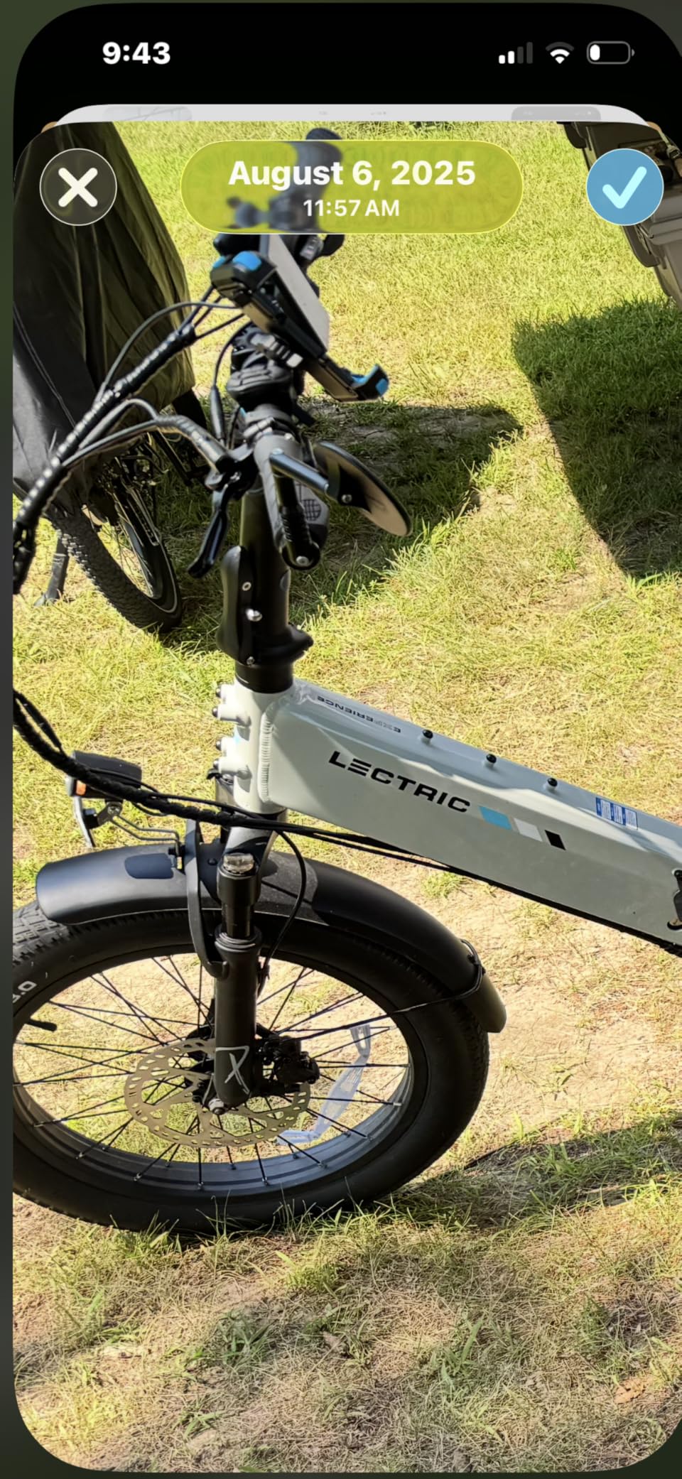 Mirrycle Mountain Mirror, Black customer photo 1