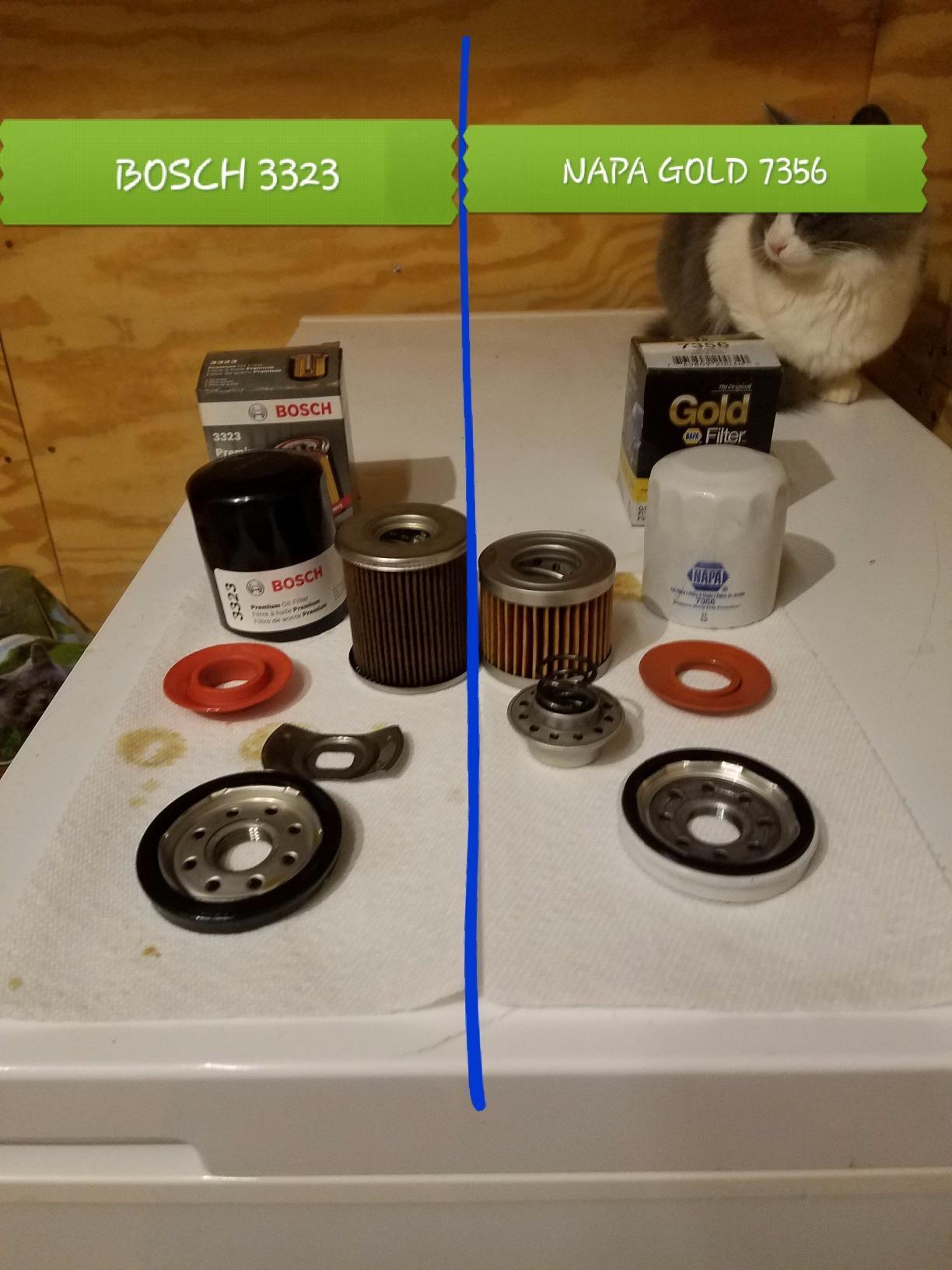 BOSCH 3323 Premium Oil Filter With FILTECH Filtration Technology - Compatible With Select Acura MDX, RDX, RSX, TL; Chrysler; Dodge; Ford; Honda Accord, Civic, CR-V, Pilot; Infiniti; Nissan + More customer photo 2