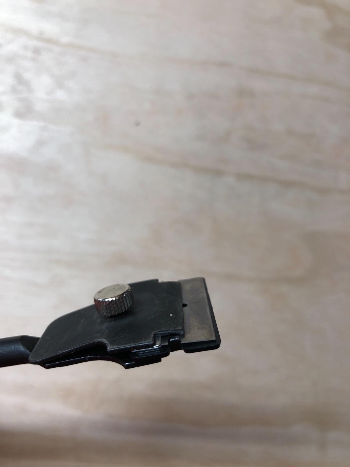 OEMTOOLS 25500 Razor Blade Scraper Tool With Extended Sure-Grip Handle, Glass, Paint, Sticker Scraper And Electric Stove Top Cleaner Tool, 11.5