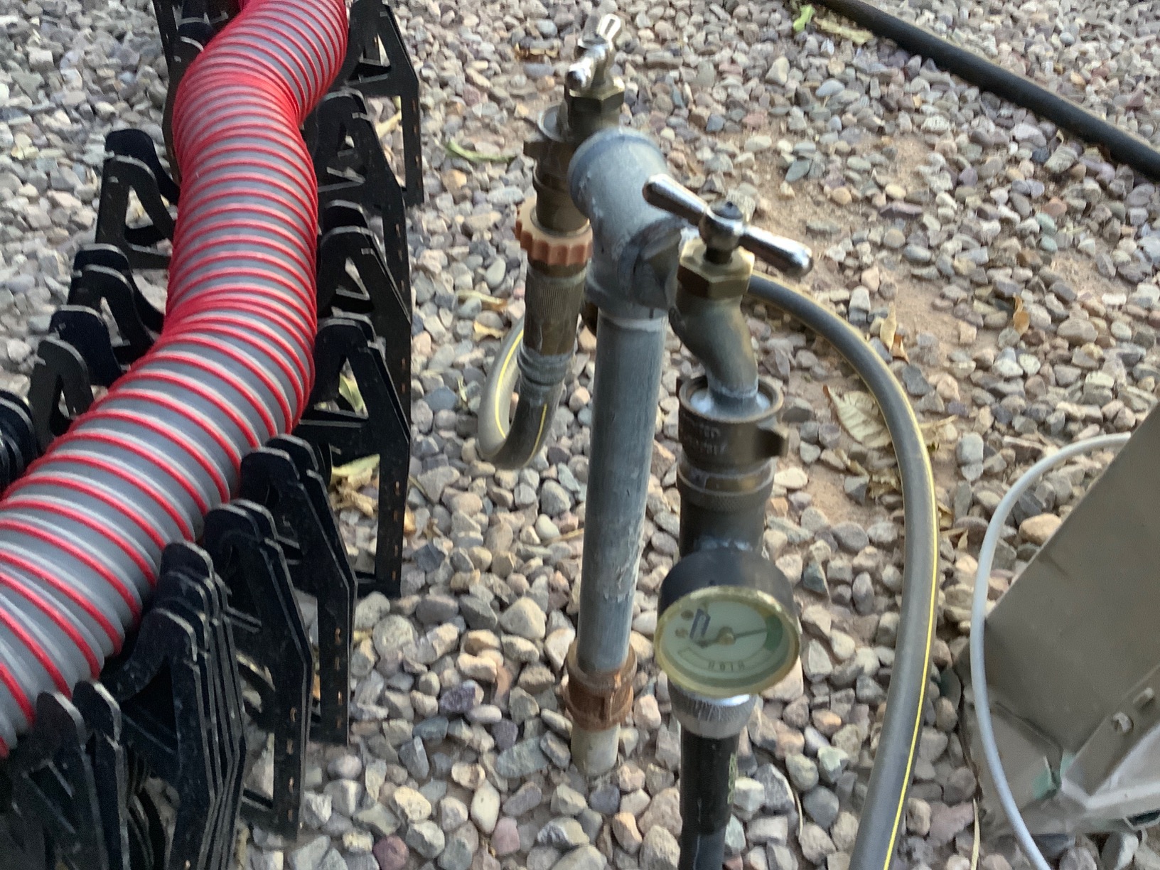 Camco Brass Water Pressure Regulator with Gauge- Helps Protect RV Plumbing and Hoses from High-Pressure City Water - Easy Read Gauge (40064) customer photo 2