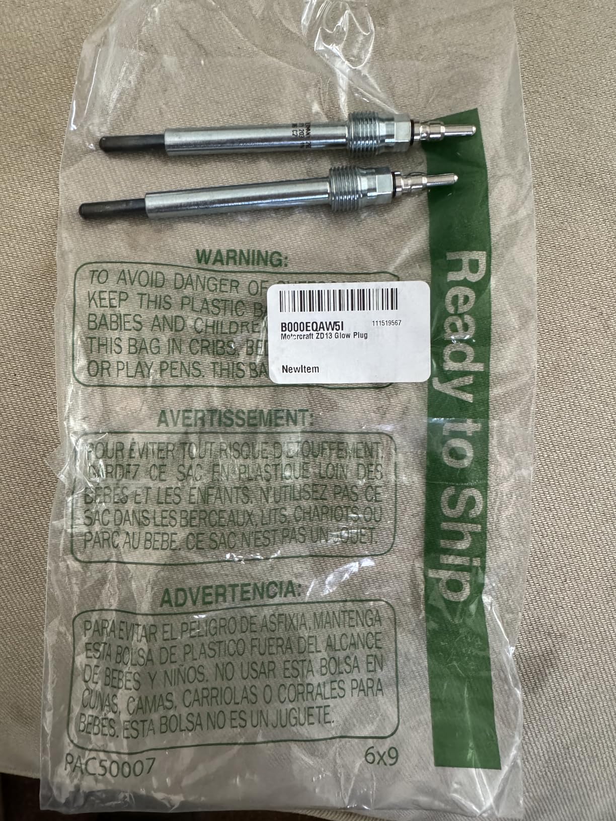 Motorcraft ZD13 Glow Plug customer photo 1