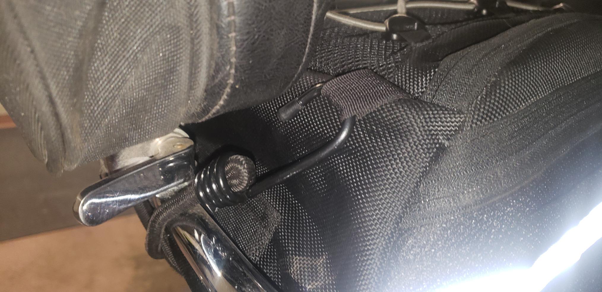 Chase Harper USA 5400 Tail Trunk- Water-Resistant, Tear-Resistant, Industrial Grade Ballistic Nylon - Universal Fit Adjustable Bungee Mounting System customer photo 2