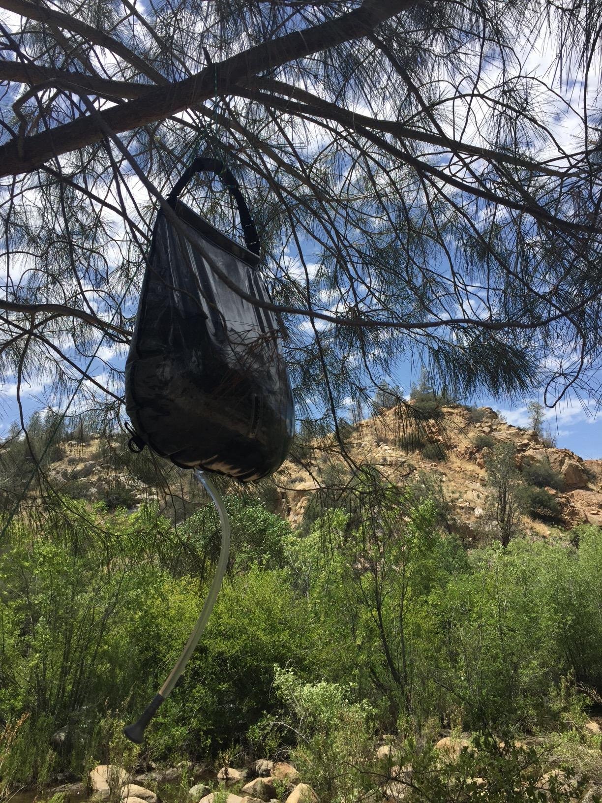 Advanced Elements - Summer Shower/Solar Shower - Different Capacity - Shower Head - Reflective Mirror - Fill Valve - Black or Silver customer photo 2