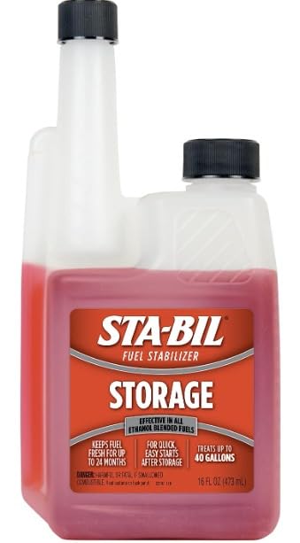 STA-BIL Storage Fuel Stabilizer Keeps Fuel Fresh for 24 Months, Prevents Corrosion, Gasoline Treatment Additive That Protects System, Gas Stabilizer for Storage, 16 oz. customer photo 2