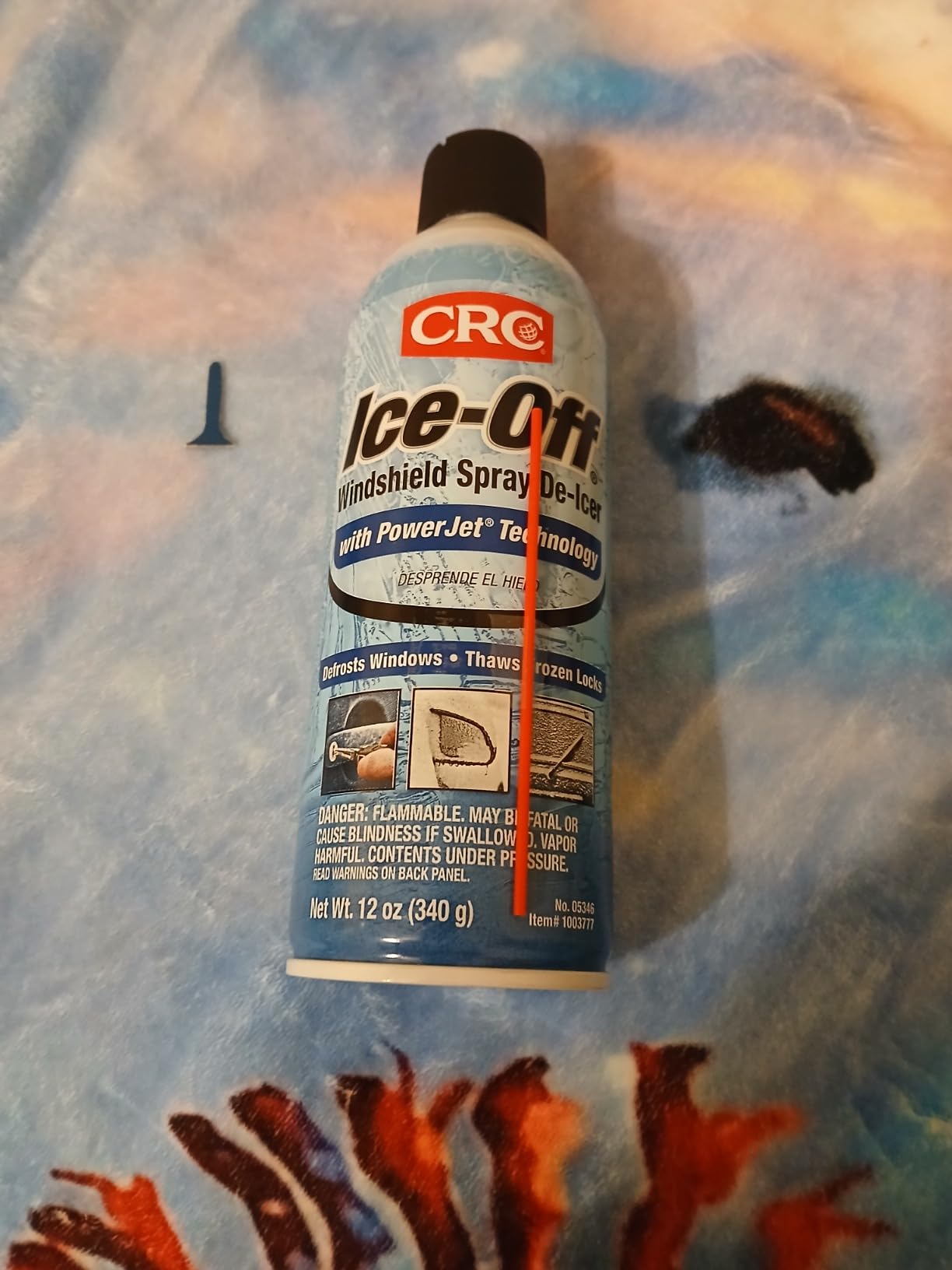 CRC Ice-Off Windshield Spray De-Icer, 12 Wt Oz, Pack of 1 customer photo 1