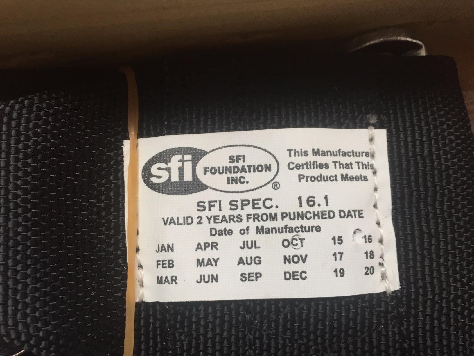 G-Force Racing Gear 7000BK Black SFI 16.1 Rated 5-Point Pull-Down Camlock Individual Shoulder Harness Set customer photo 2