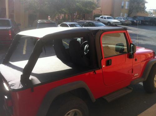 Bestop 9002435 Black Diamond Duster Deck Covers for 2004-2006 Wranglers customer photo 1