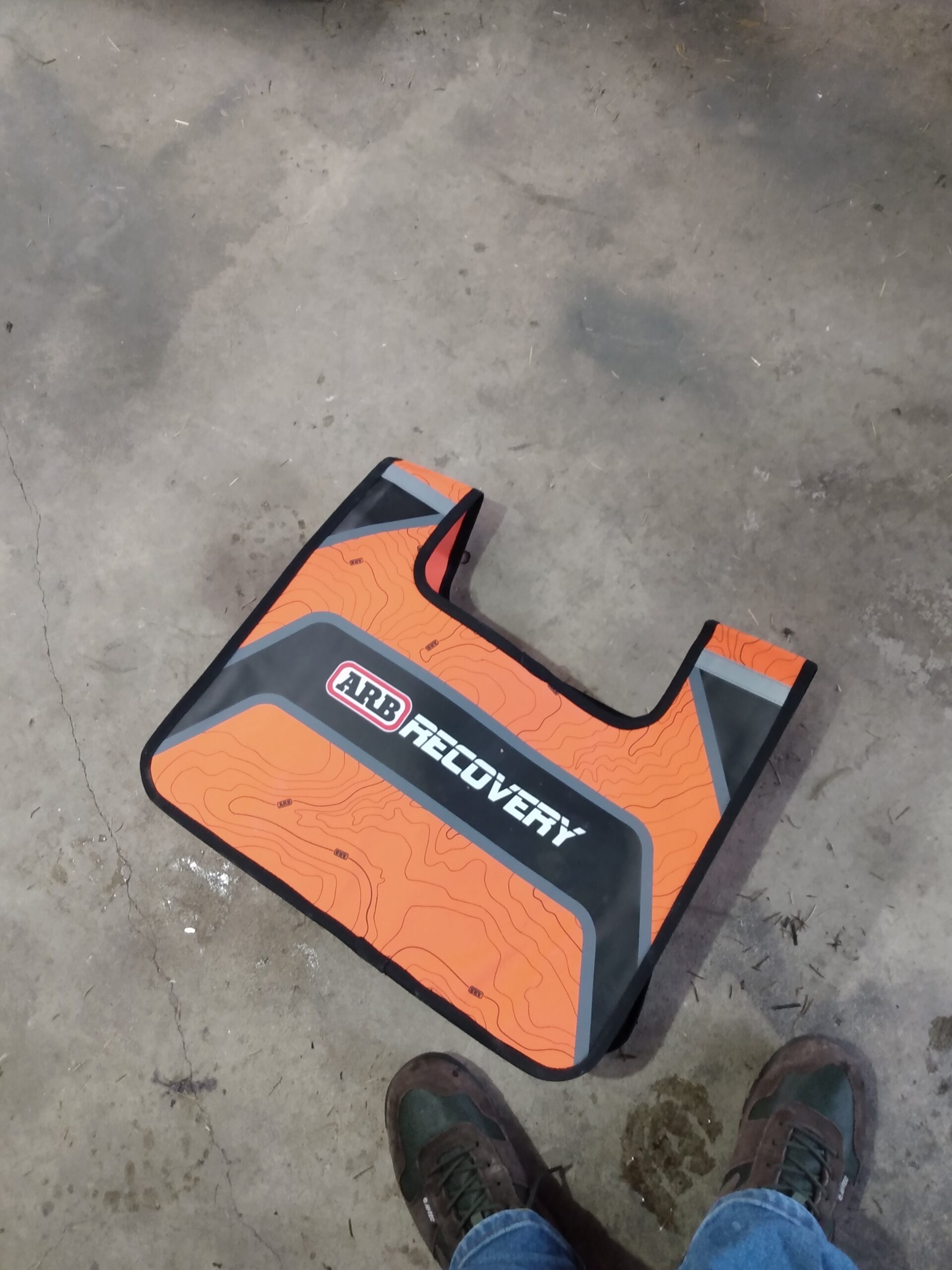 ARB ARB220 Offroad Winch Cable Recovery Damper in Orange and Black Line Dampener customer photo 2