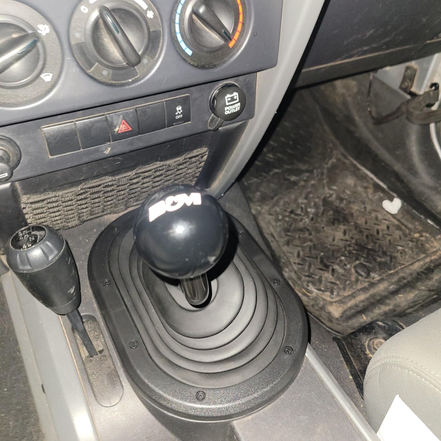 B&M 45195 Manual Transmission Shifter Lever Kit, 1 Pack, Blue customer photo 2