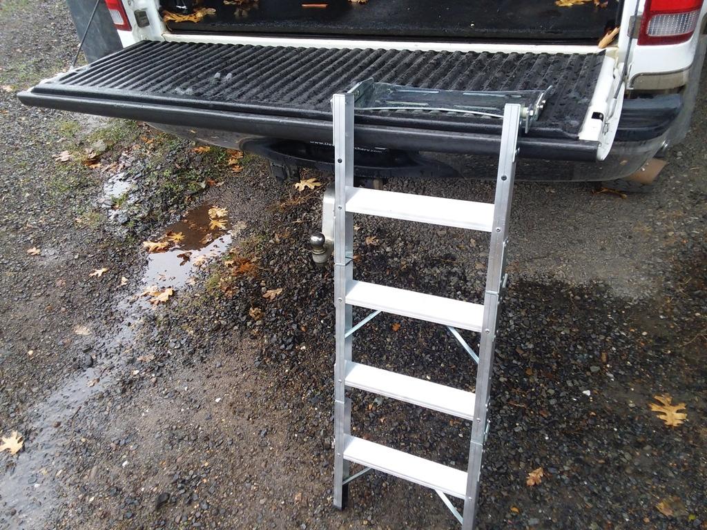 Westin 10-3000 Truck-Pal Tailgate Ladder Silver customer photo 2