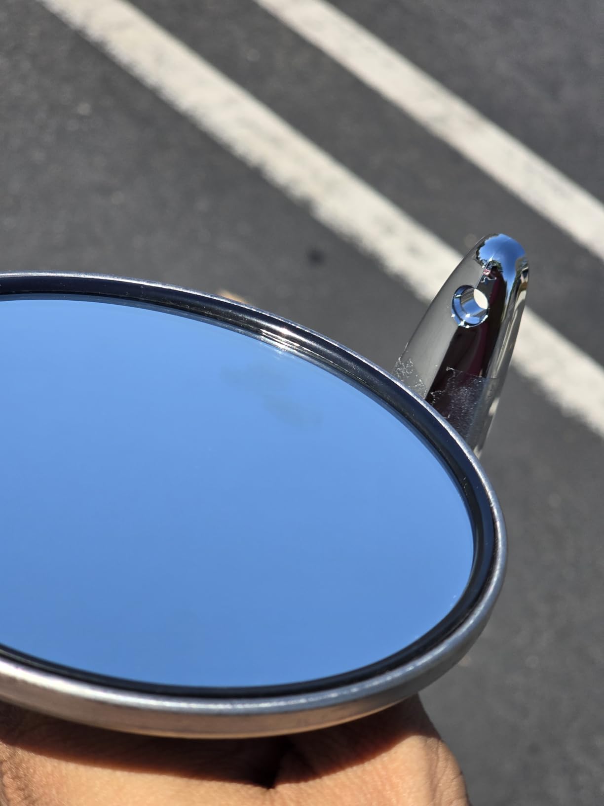 Fit System 1701 Driver/Passenger Side Replacement Economy Classic Round Universal Mirror customer photo 2