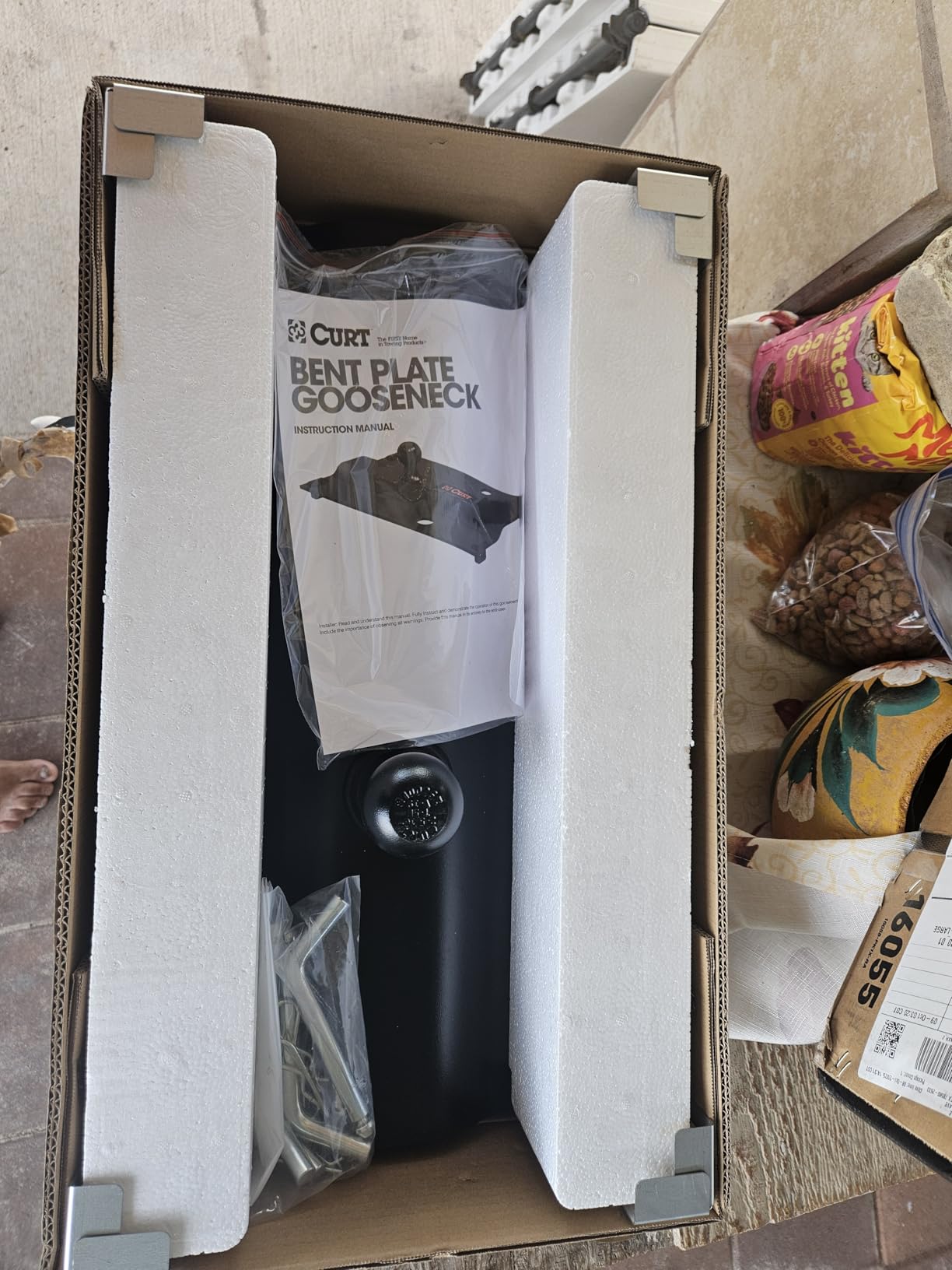 Curt Manufacturing 16055 Rail Mounted Gooseneck Hitch customer photo 2