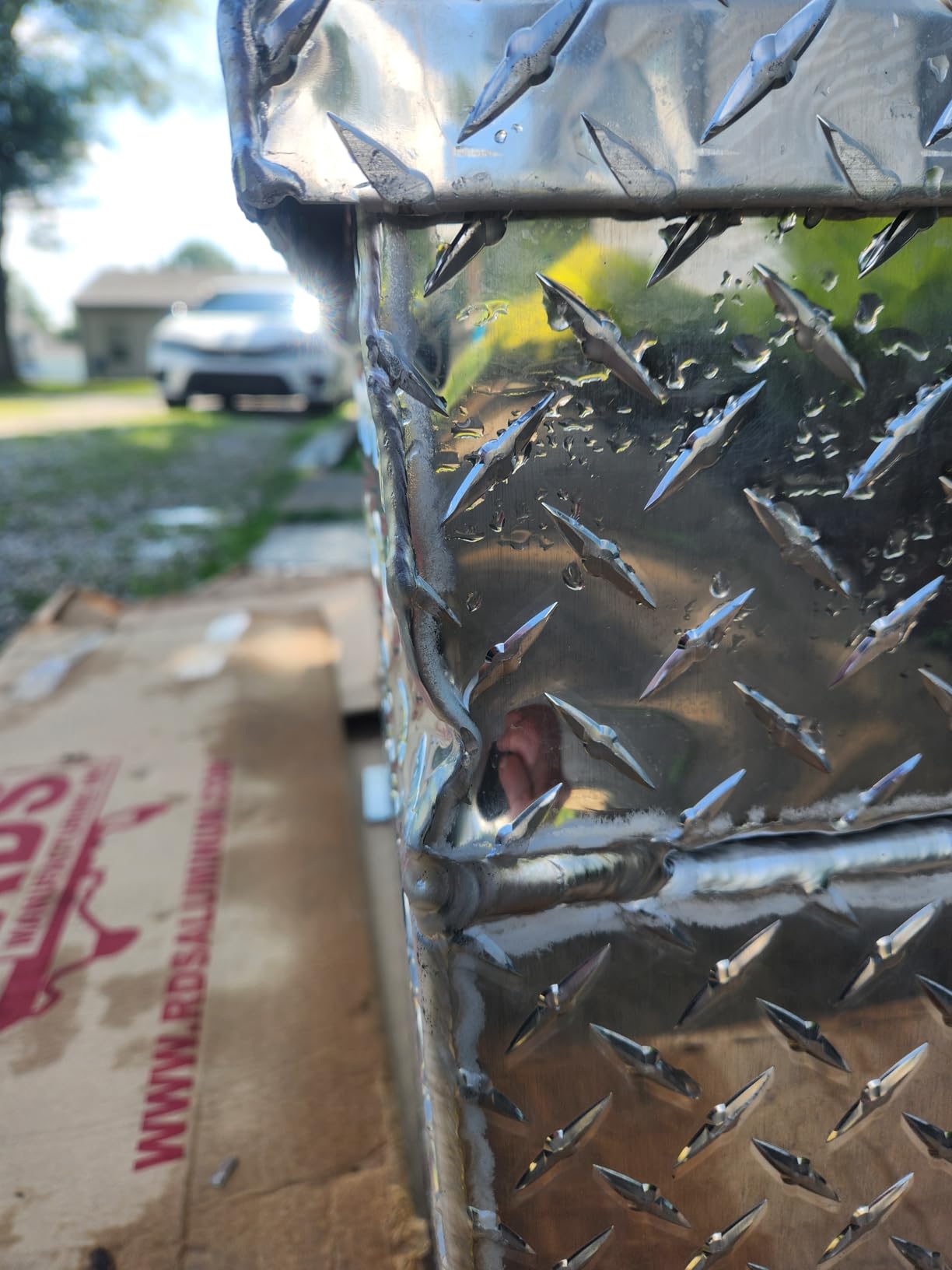 RDS MFG INC - 72548 Fuel Transfer Tank/Auxiliary Fuel Tank/Toolbox Combo - 60 Gallon customer photo 1