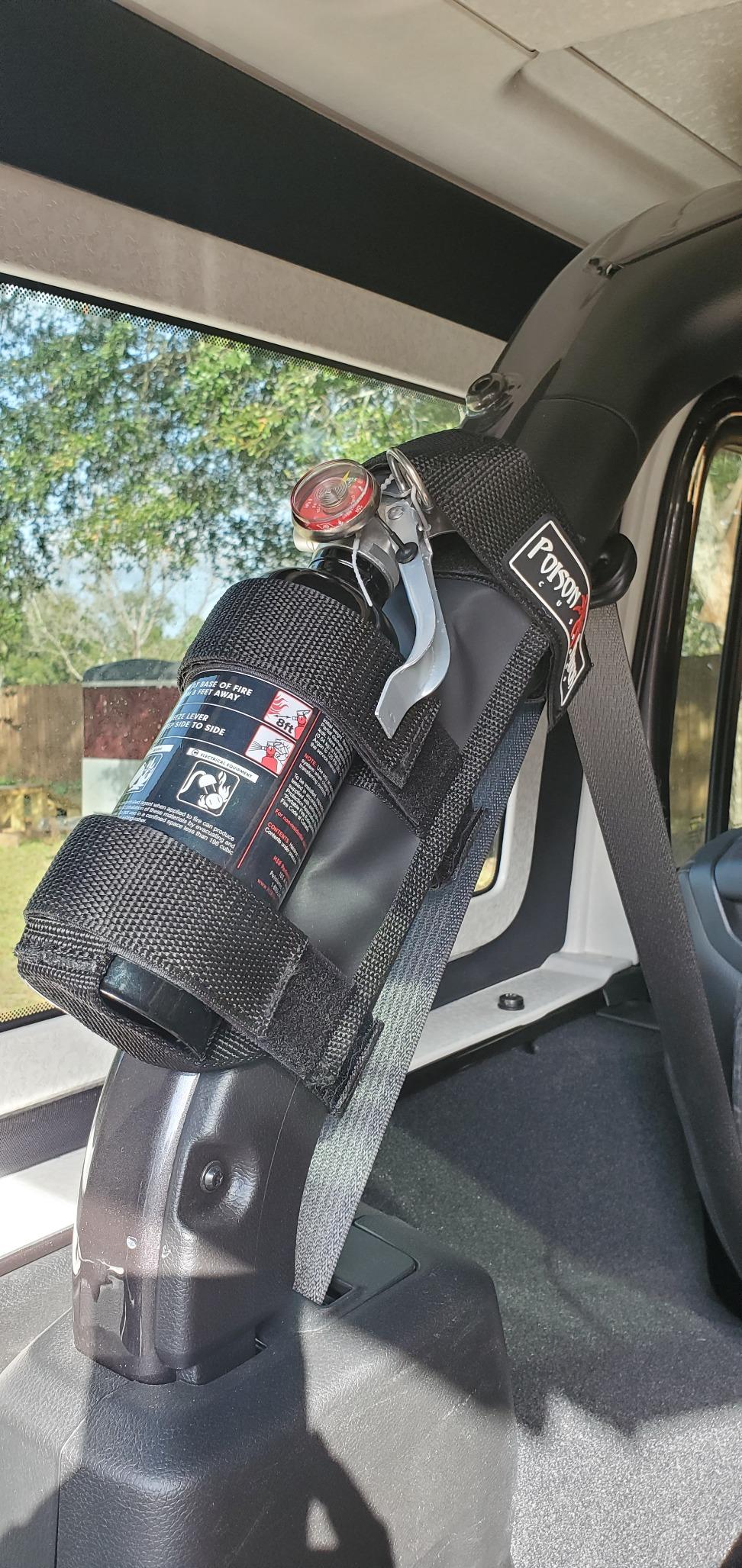 HalGuard Mini Fire Extinguisher for Vehicles, Race Cars & Trucks - Clean Halotron customer photo 2