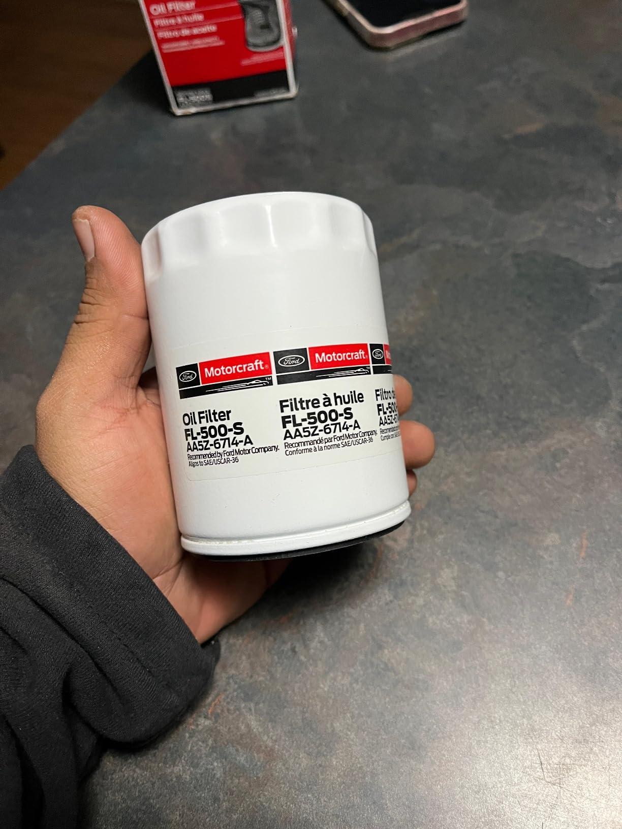 Motorcraft Engine Oil Filter - FL-500-S (OE Replacement for Select Models and Years of Ford, Lincoln, & Mercury Vehicles) customer photo 2