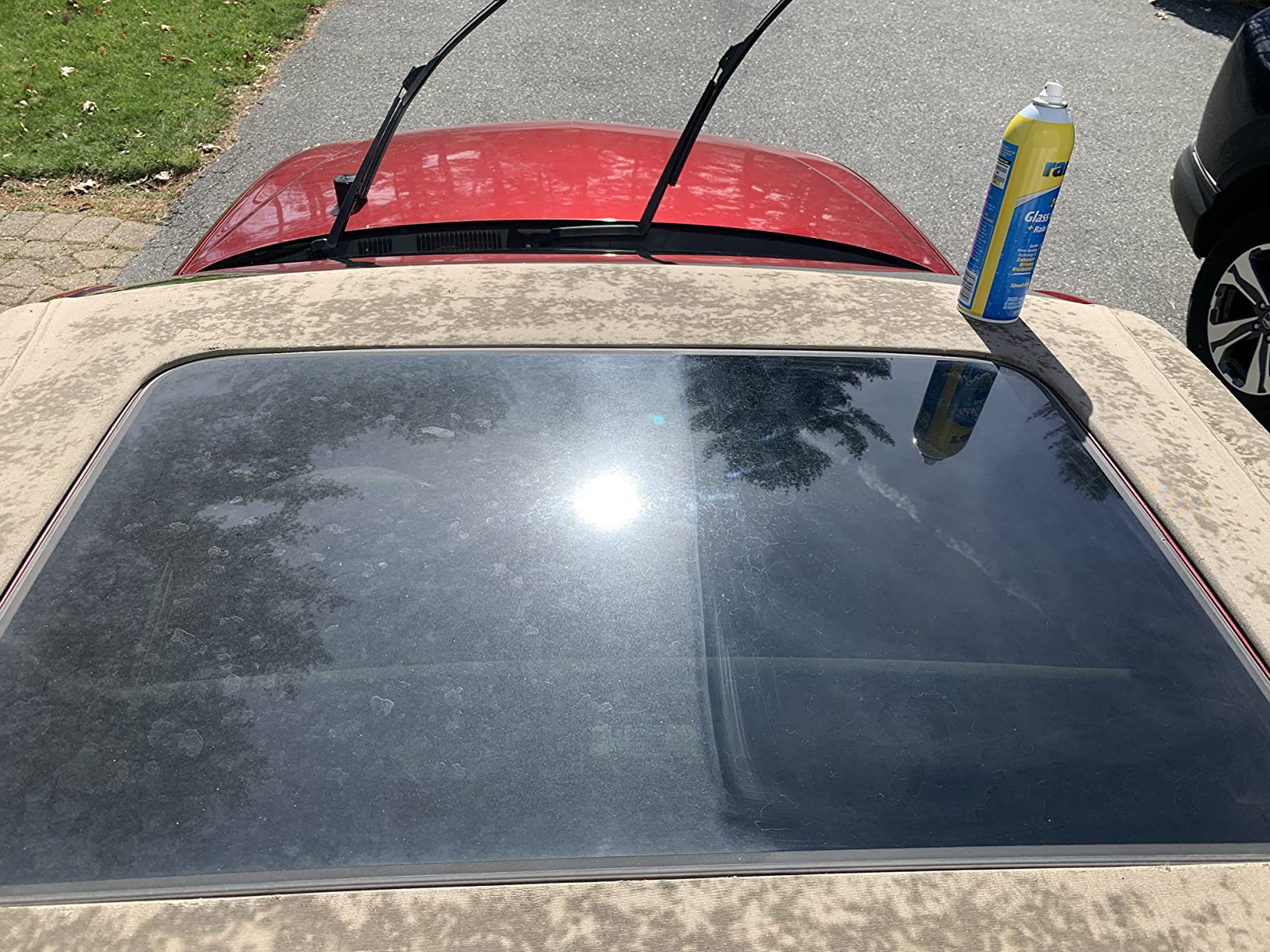 Rain-X 5080233 2-In-1 Glass Cleaner Plus Rain Repellent, 18 Ounce , BLUE customer photo 1