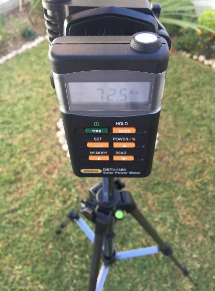 General Tools Handheld Digital Solar BTU Power Tester Meter #DBTU1300 With 4 Digit LCD Display, Wide Spectral Range, Cosine Corrected customer photo 2