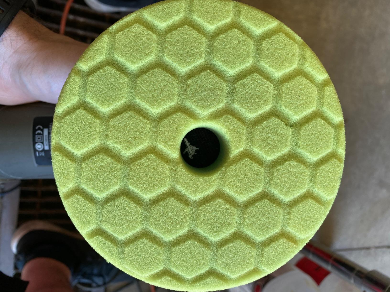 GRIT GUARD Universal Pad Washer Kit - Polishing Pad Cleaner Compatible with Dual Action Rotary and Orbital Polisher Foam, Wool, Microfiber, Felt Disc customer photo 1