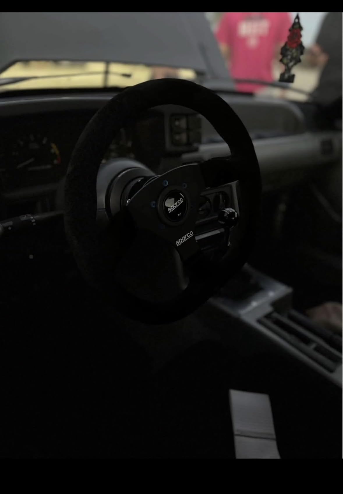 015TRGS1TUV Suede Steering Wheel Ring customer photo 1