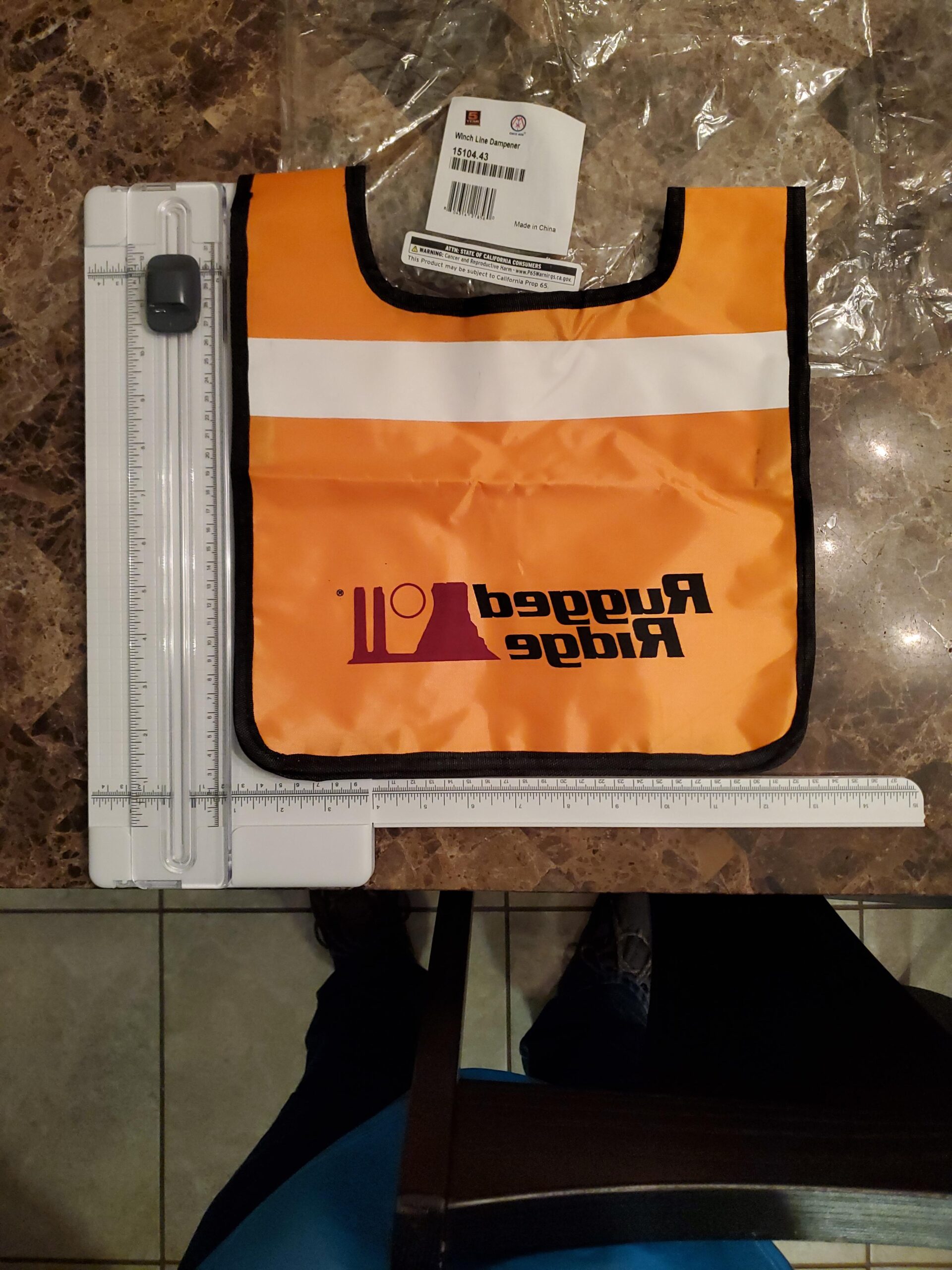 Rugged Ridge Winch Line Dampener | 15104.43 customer photo 1