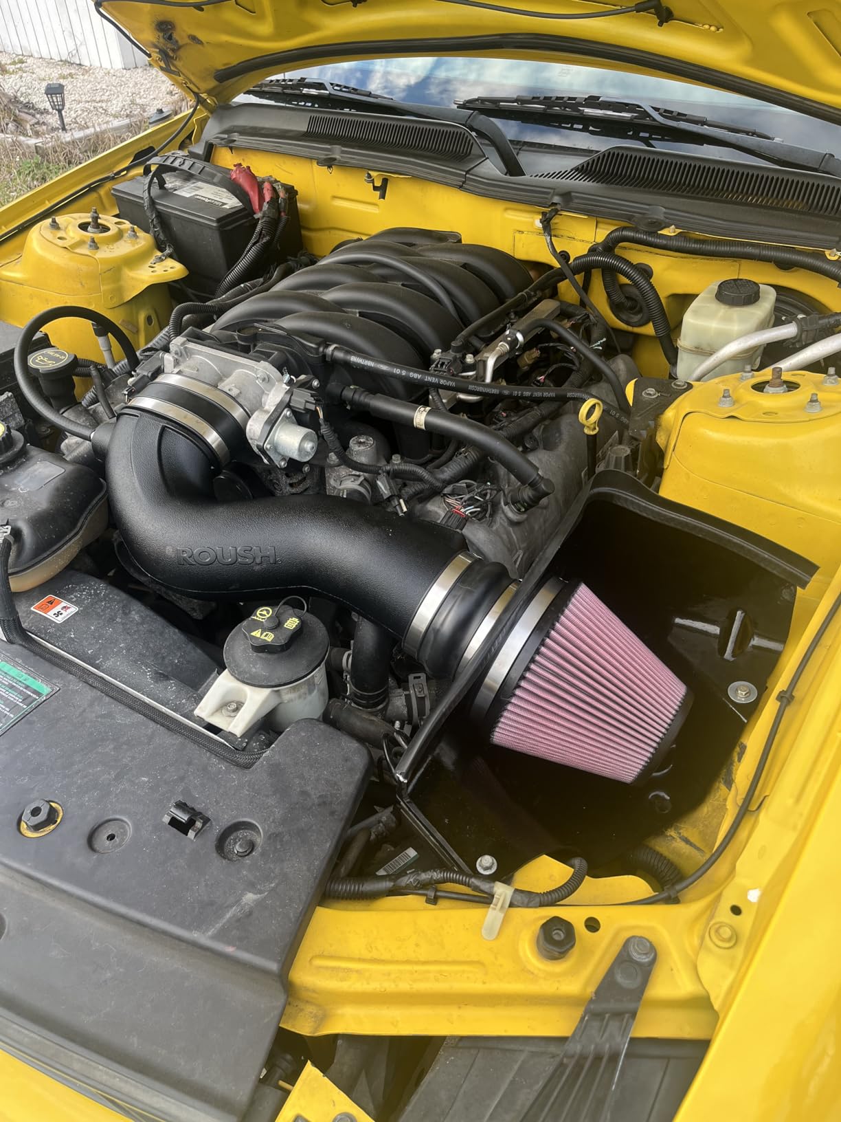 Roush 05-09 Mustang Cold Air Intake 4.6L 402099 customer photo 2