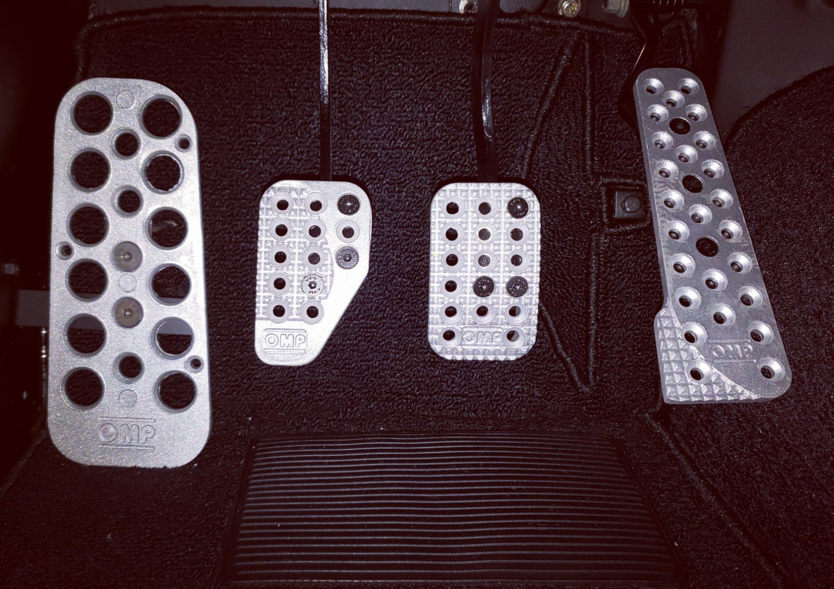 OMP (OA/1000) Racing Pedal Set customer photo 2