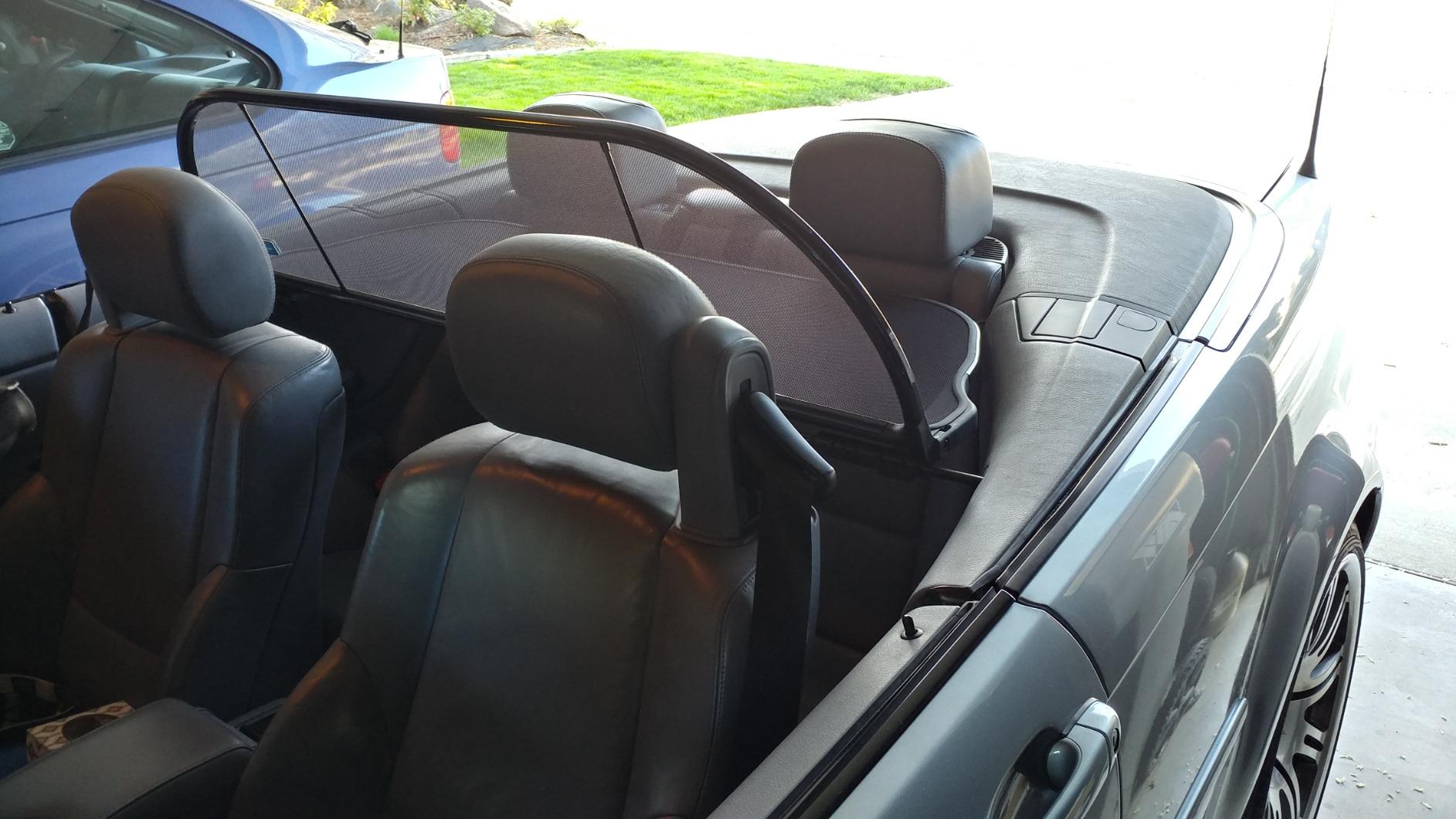 BMW Windstop for 3 Series (E46) 2000 Thru 2006, Love The Drive Wind Deflector, Wind Screen, Windstop, Wind Blocker, Stopper customer photo 1