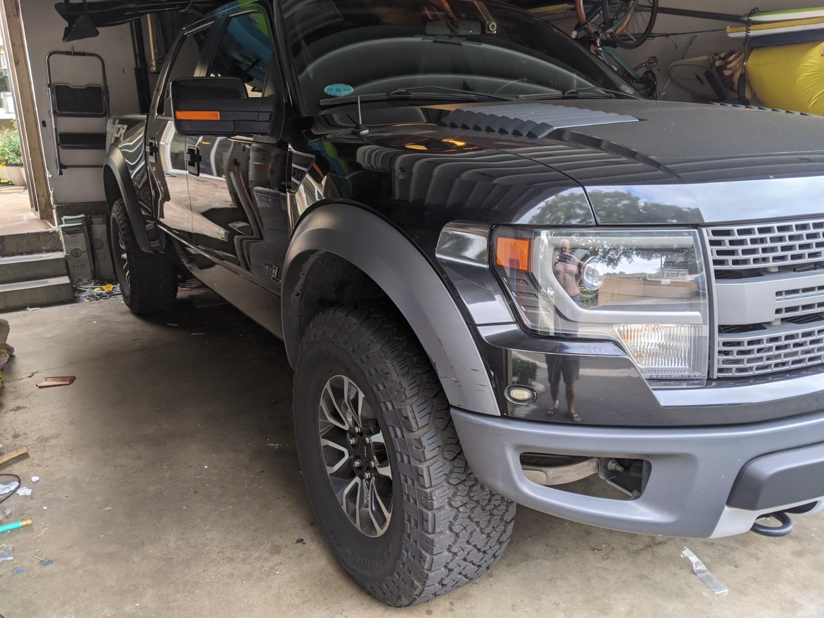 RealTruck AMP Research PowerStep Retractable Electric Truck Steps with LED Step Lights | Fits 2009 - 2014 Ford F-150 | 75141-01A customer photo 2