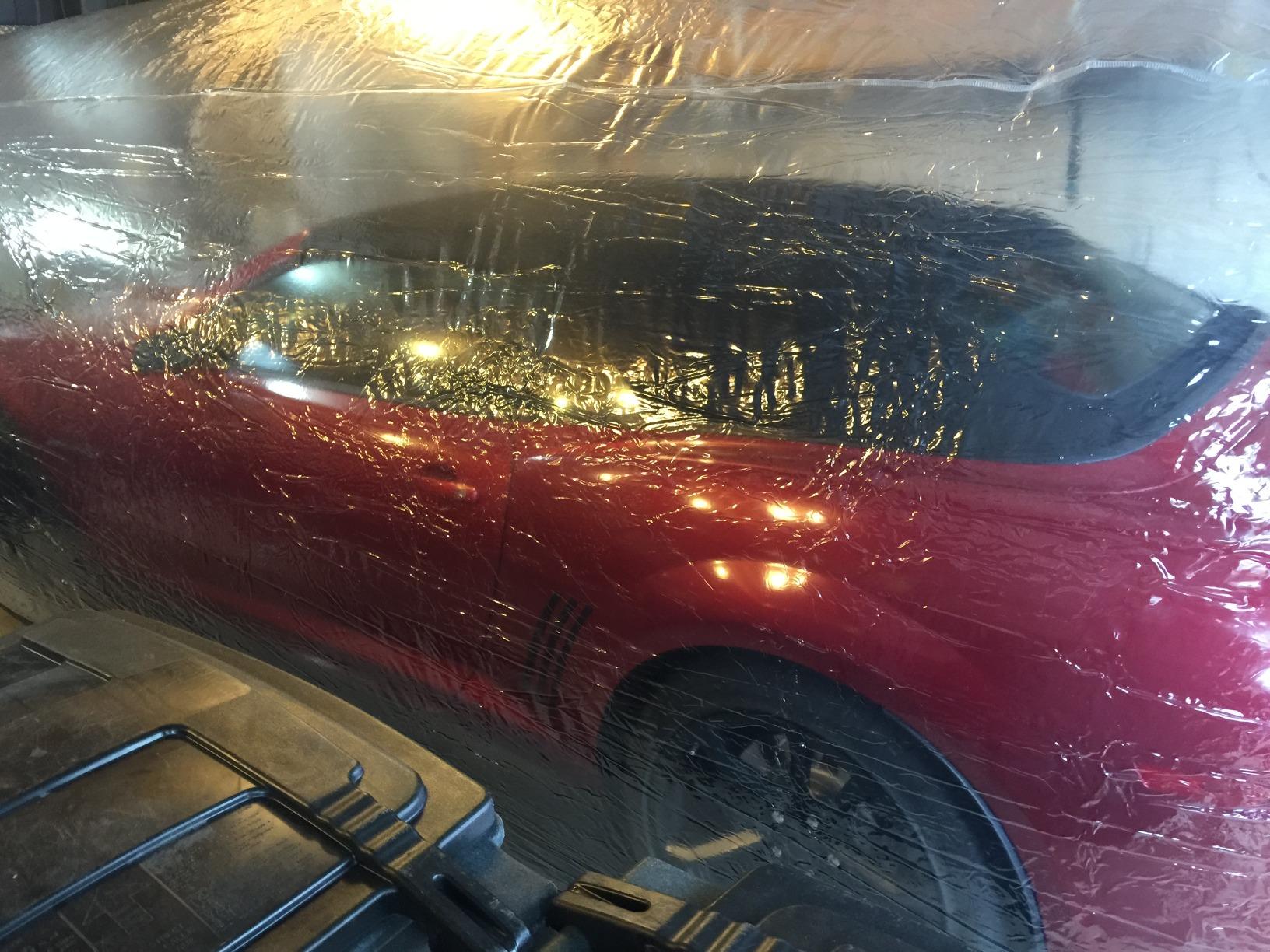 CarCapsule 18 Foot Indoor Inflatable Car Cover and Storage customer photo 1