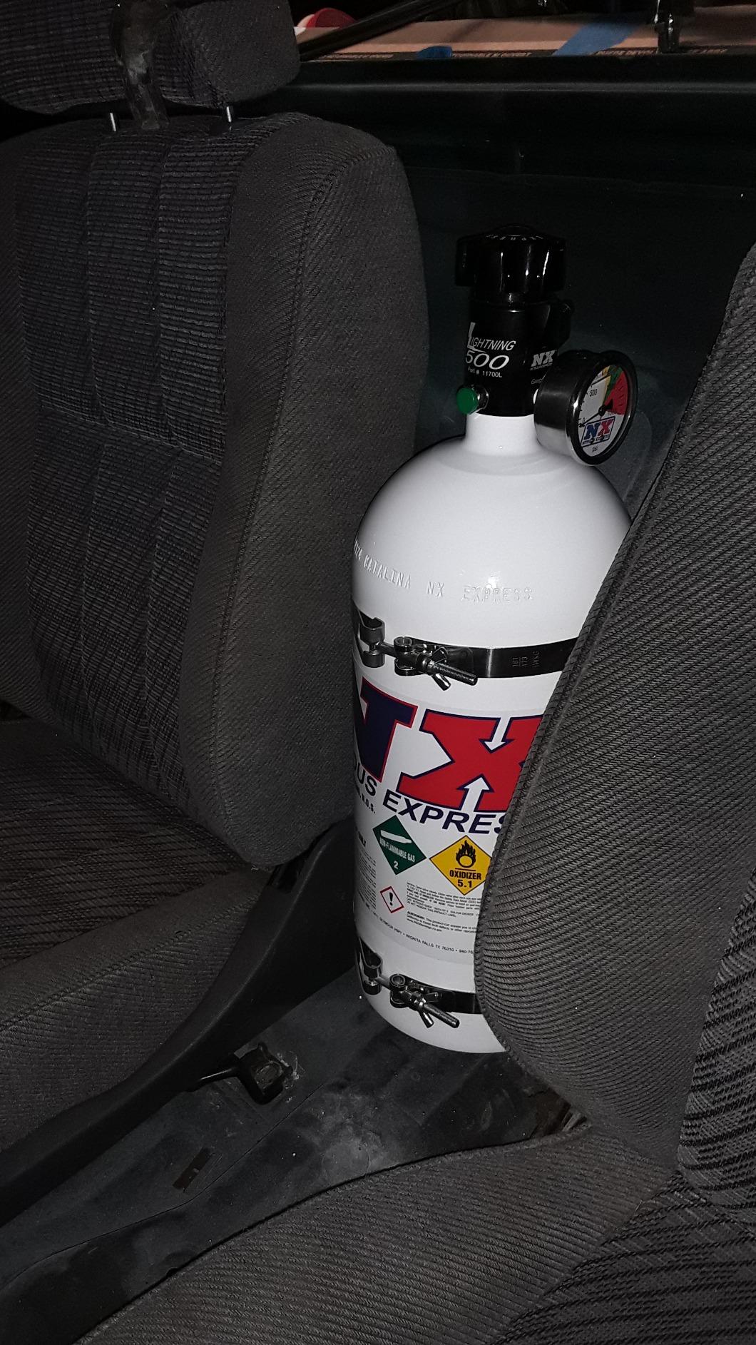 Nitrous Express Nitrous Oxide System, Proton Plus, Wet, Single Stage, 35-150 HP, 10 lb Bottle, Universal EFI customer photo 2