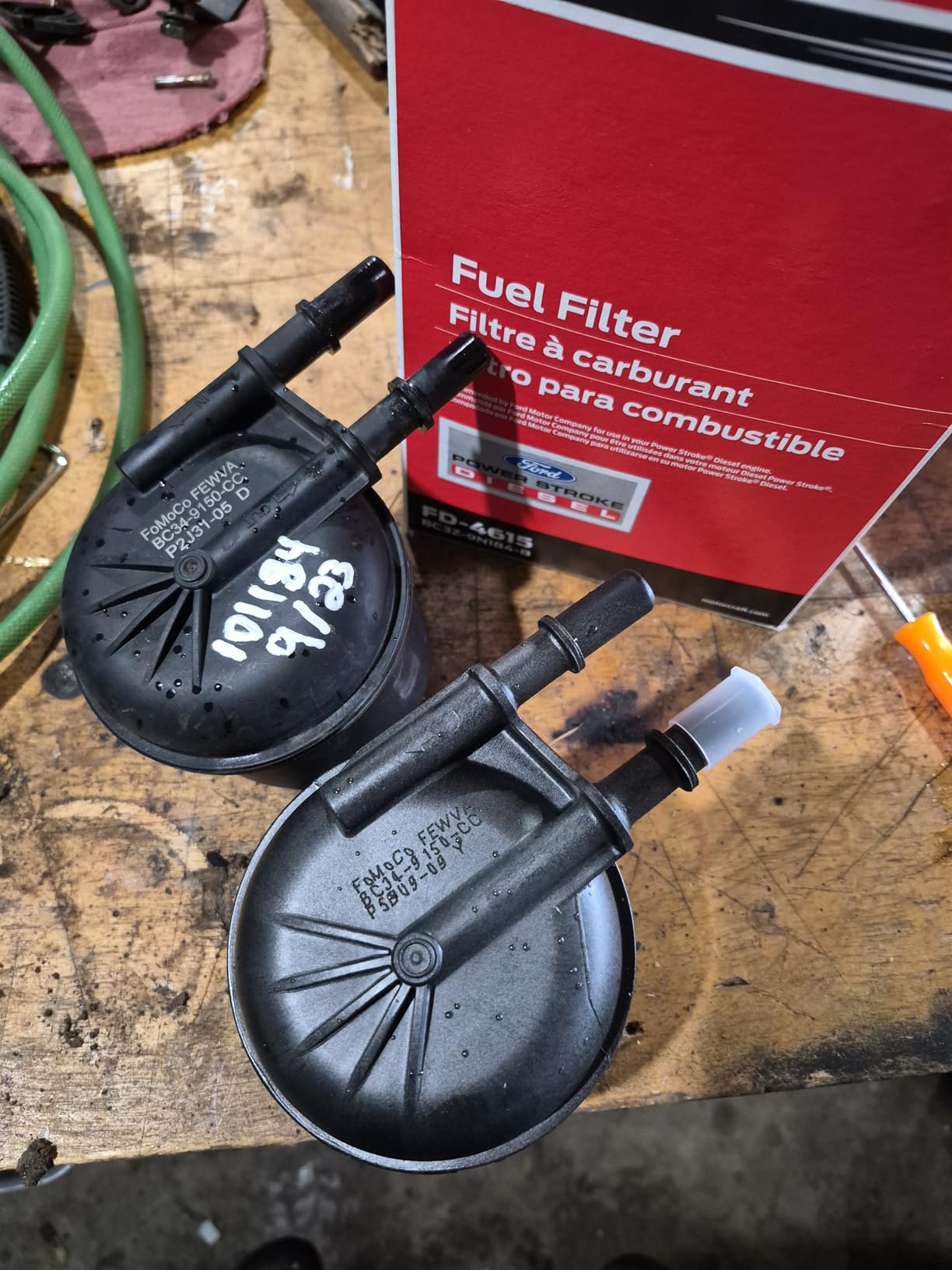 Motorcraft Fuel Filter FD4615 - OEM Replacement for 2011-2016 Ford 6.7L Powerstroke customer photo 2