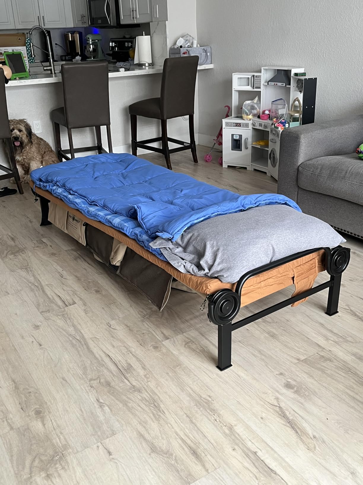 Teton Outfitter Canvas Camping Pad, Comfort Infused Sleeping Pad, Glamping Level Comfort with a Cloud Like Mattress, Perfect with Outfitter Camp Cots customer photo 1