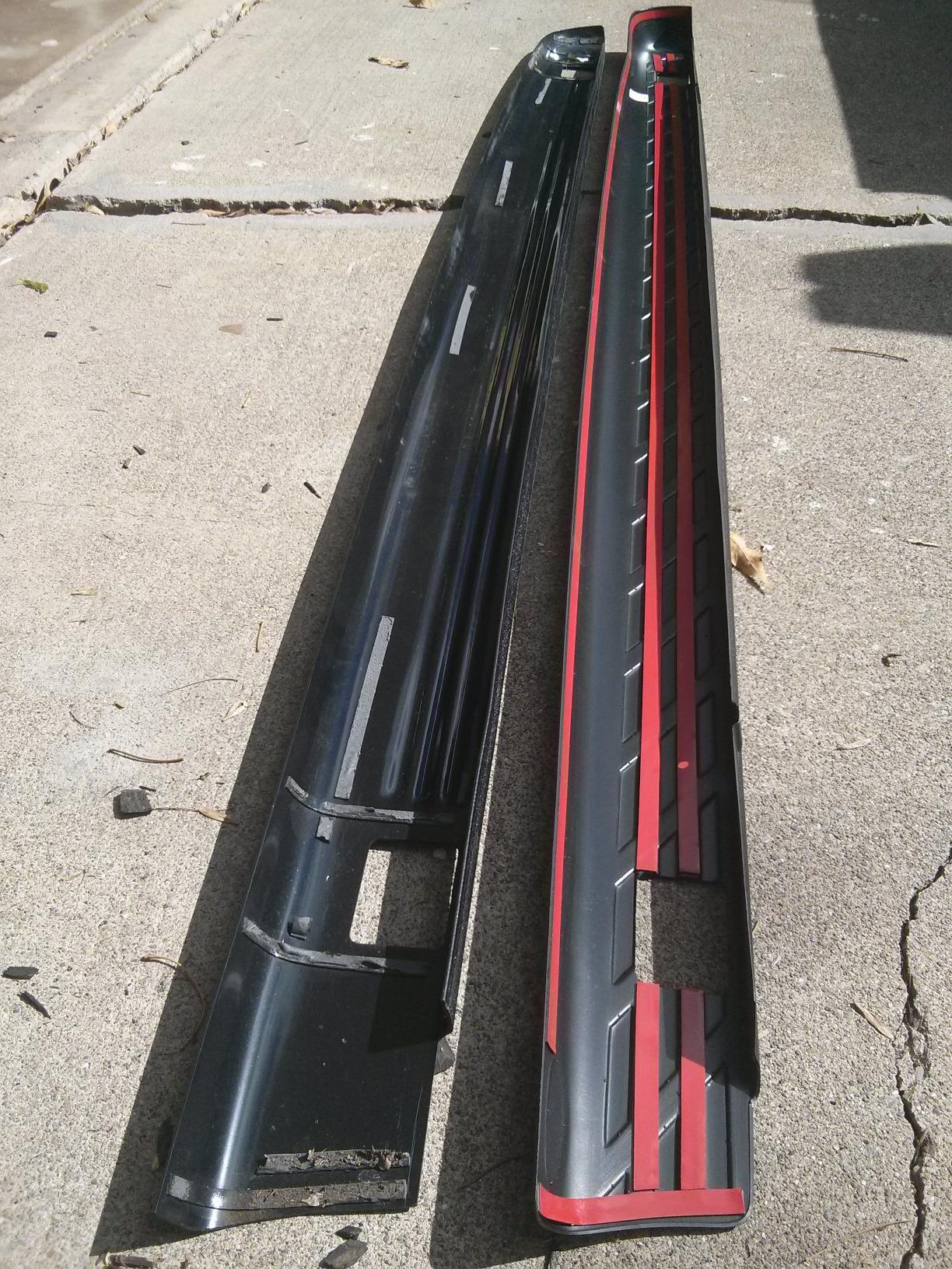 Bushwacker Ultimate BedRail Caps - Factory w/ Stake Holes | 2-Piece Set, Black, Smooth Finish | 49519 | Fits 2007-2013 Chevrolet Silverado 1500 Fleetside w/ 5.8' Bed customer photo 1