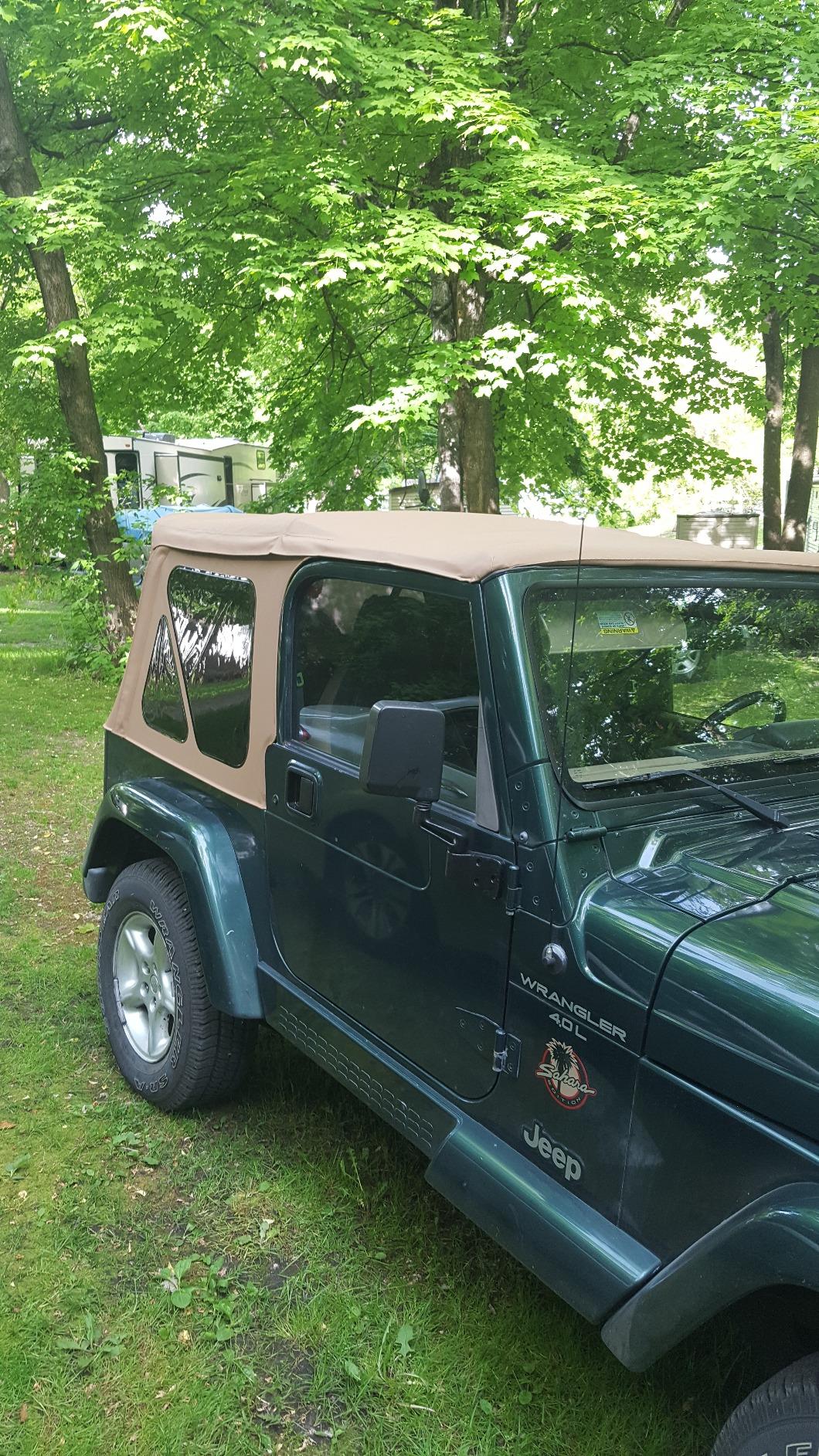 Bestop 55012-01 Black Door Surround Kit for 97-06 Wrangler TJ customer photo 1