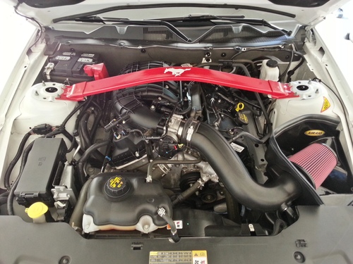 AIRAID Cold Air Intake System by K&N: Increased Horsepower, Cotton Oil Filter: Compatible with 2011-2014 FORD (Mustang) AIR-450-265 customer photo 1