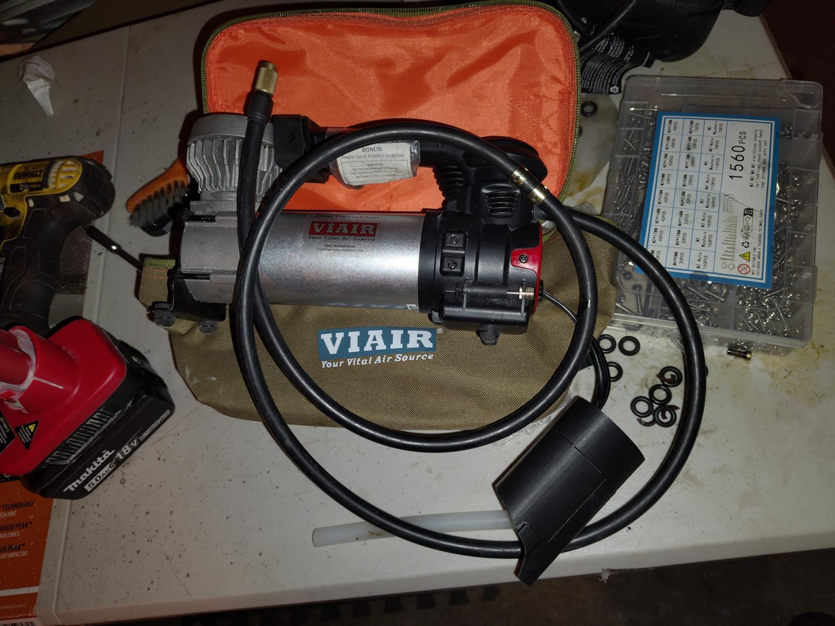 VIAIR 88P - 00088 Portable Compressor Kit with Alligator Clamps, Tire Inflator, Tire Air Pump, 12V, 120 PSI, for Up to 33 Inch Tires customer photo 1