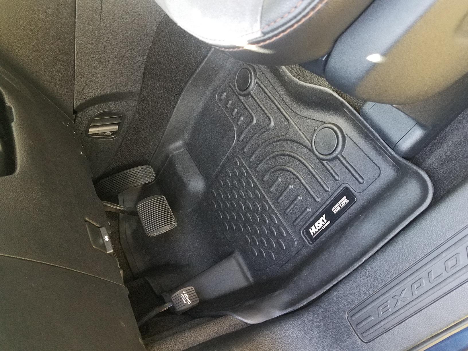 Husky Liners Weatherbeater Floor Mats | Fits 2011 - 2019 Ford Explorer | 3rd Row, 1-pc Black - 19761 customer photo 2