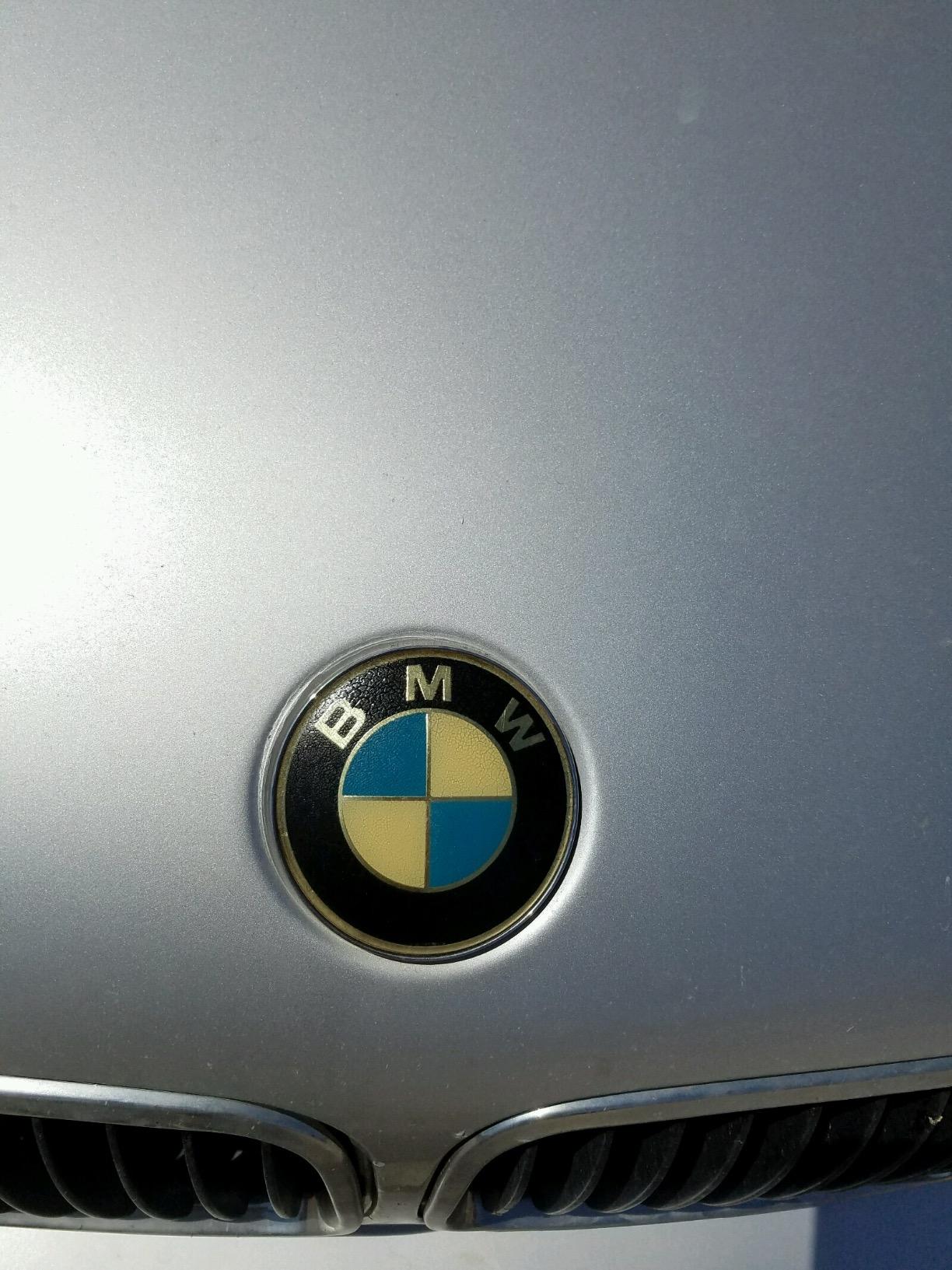 Genuine Hood Roundel Emblem 82 mm for All Model Except Z4 Fits Most Trunk See Description customer photo 2