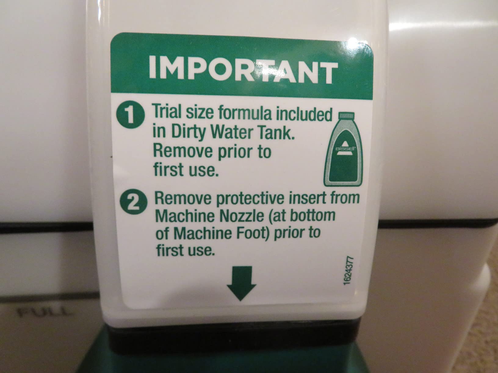 Bissell Commercial Bissell BigGreen Commercial BG10 Deep Cleaning 2 Motor Extractor Machine customer photo 2