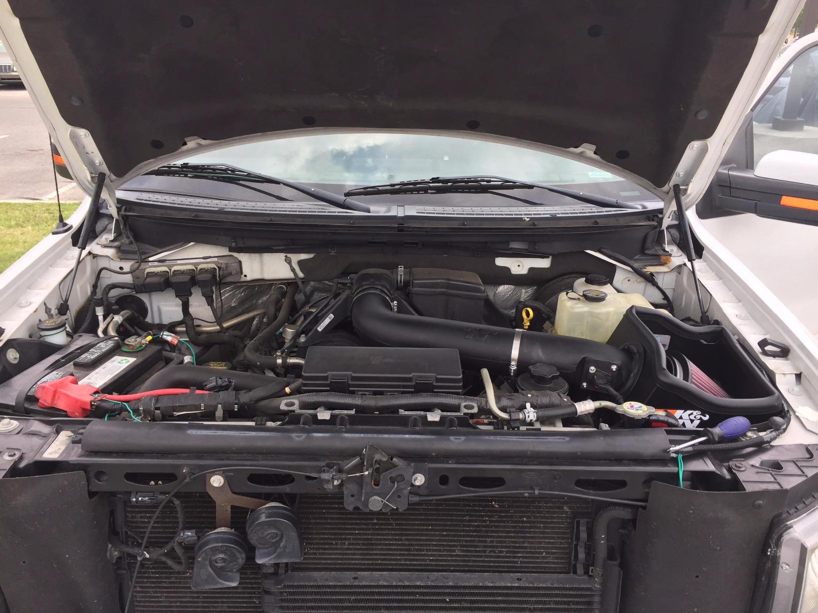 K&N Cold Air Intake System: High-Flow Air Filter, Increase Performance & Towing: Compatiable with 2007-2014 FORD/LINCOLN: Expedition, F150, F150 SVT Raptor, Navigator, 57-2575 customer photo 1