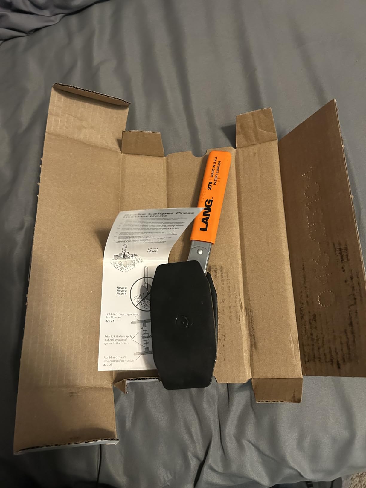 Lang Tools 279-5420 279 Brake Caliper Press customer photo 1