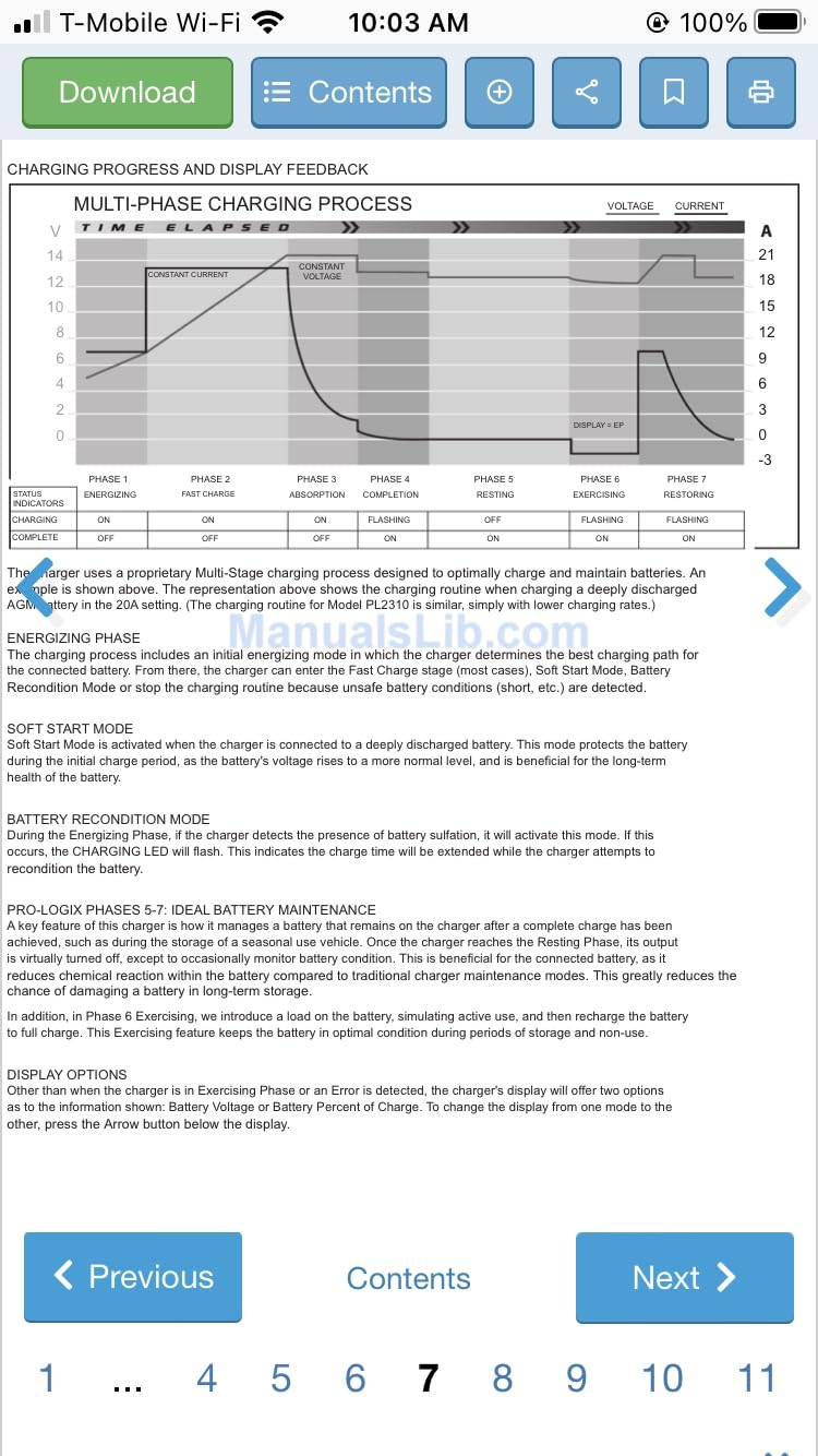 Clore Automotive PL2320 20-Amp Fully-Automatic Smart Charger, 6V and 12V Battery Charger, Battery Maintainer, and Stable Power Supply with Temperature Compensation customer photo 1