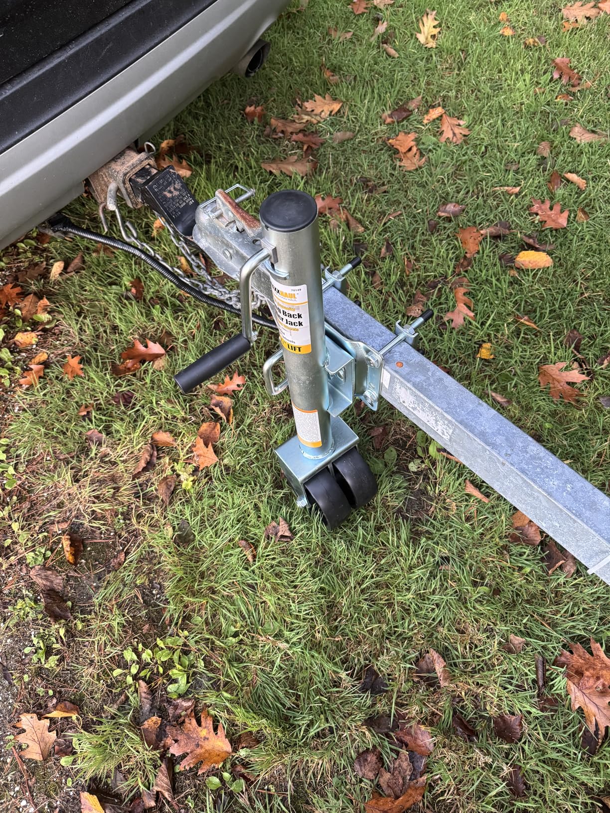 MaxxHaul 70149 Trailer Jack with 11-1/2